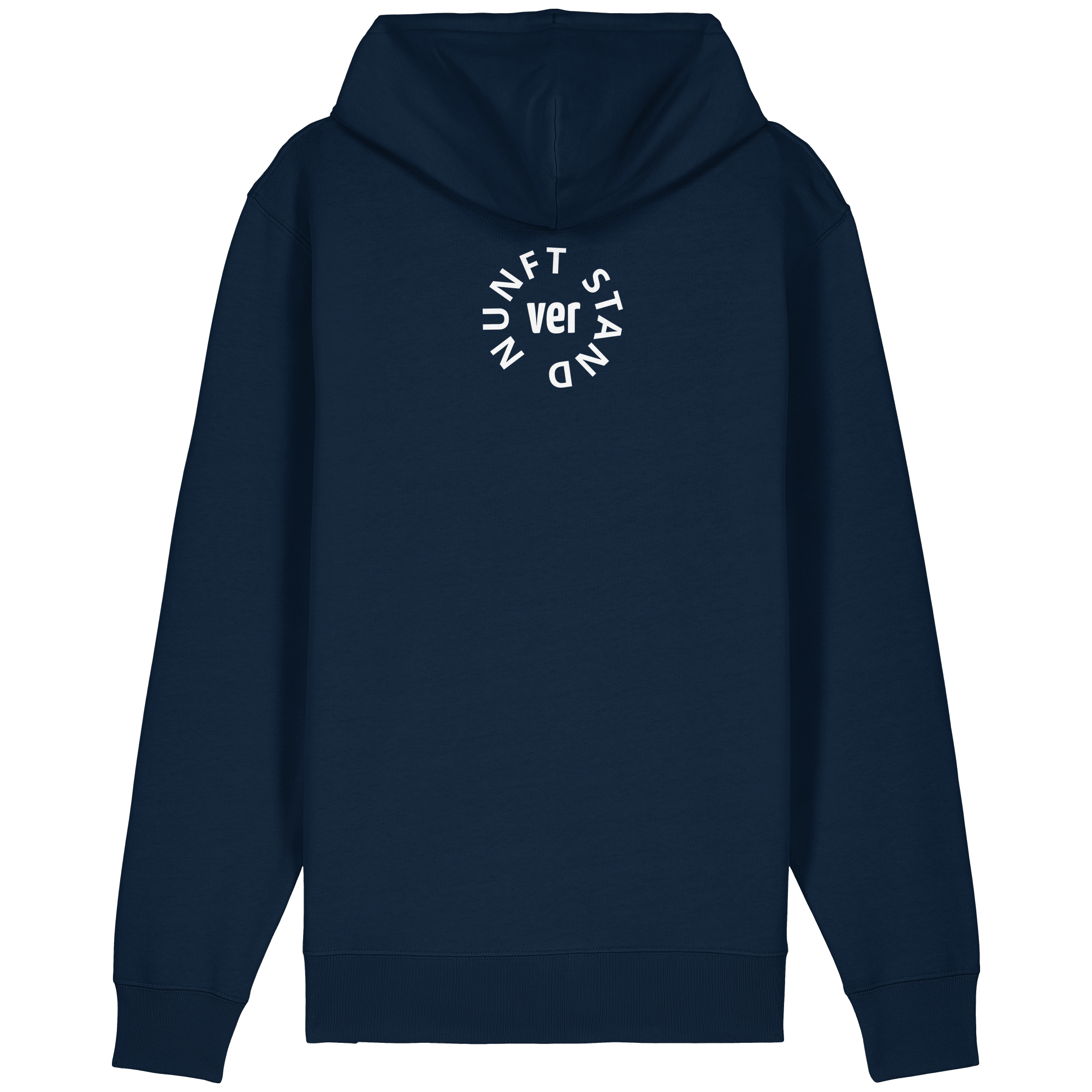 WHITE BACK (K4) - Organic Relaxed Zipper