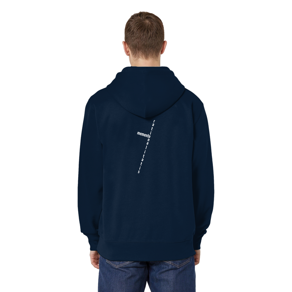 WHITE BACK (K2) - Organic Relaxed Zipper