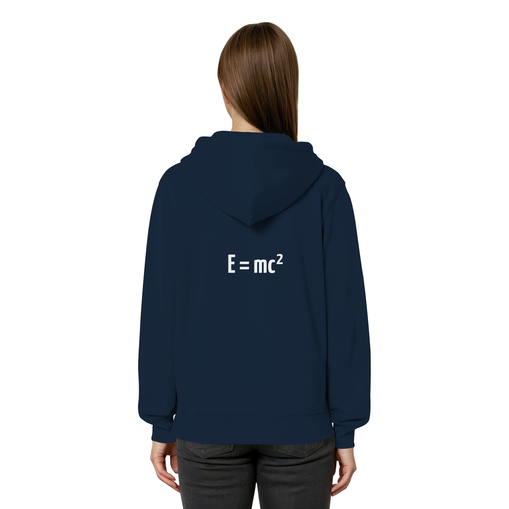 WHITE BACK (K3) - Organic Relaxed Zipper