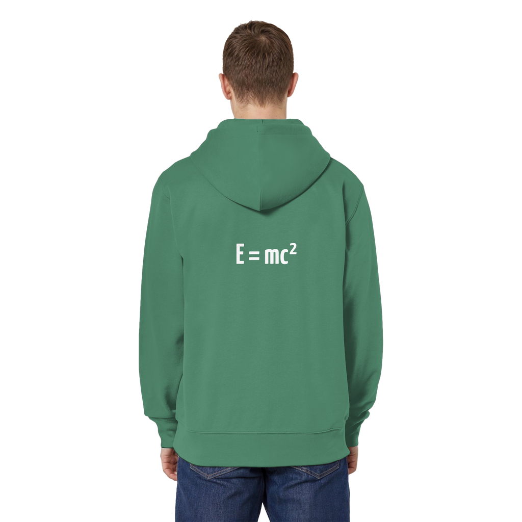 WHITE BACK (K3) - Organic Relaxed Zipper