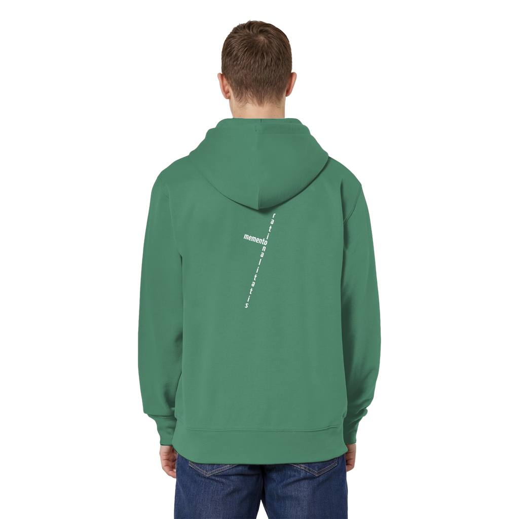 WHITE BACK (K2) - Organic Relaxed Zipper