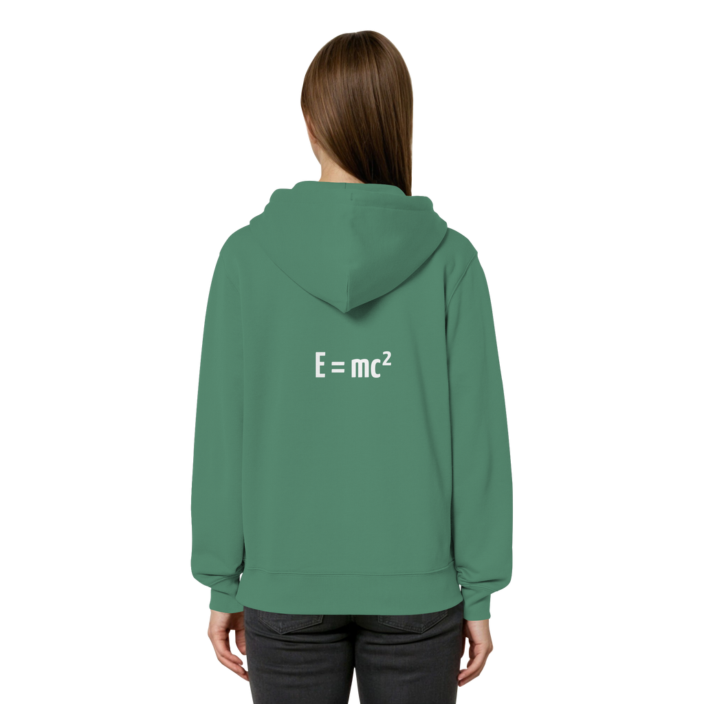 WHITE BACK (K3) - Organic Relaxed Zipper