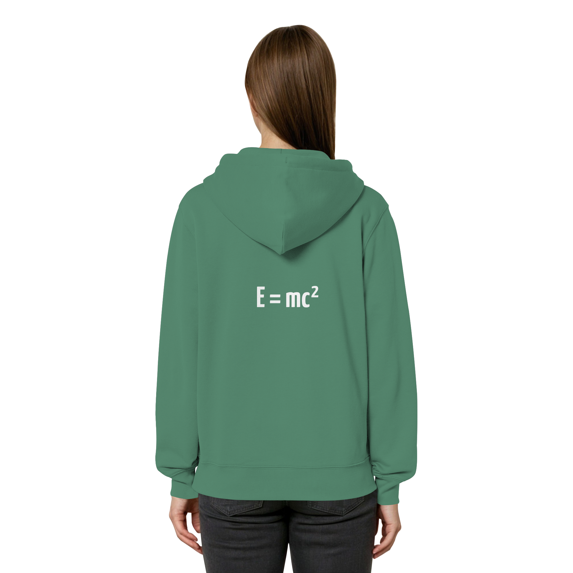 WHITE BACK (K3) - Organic Relaxed Zipper