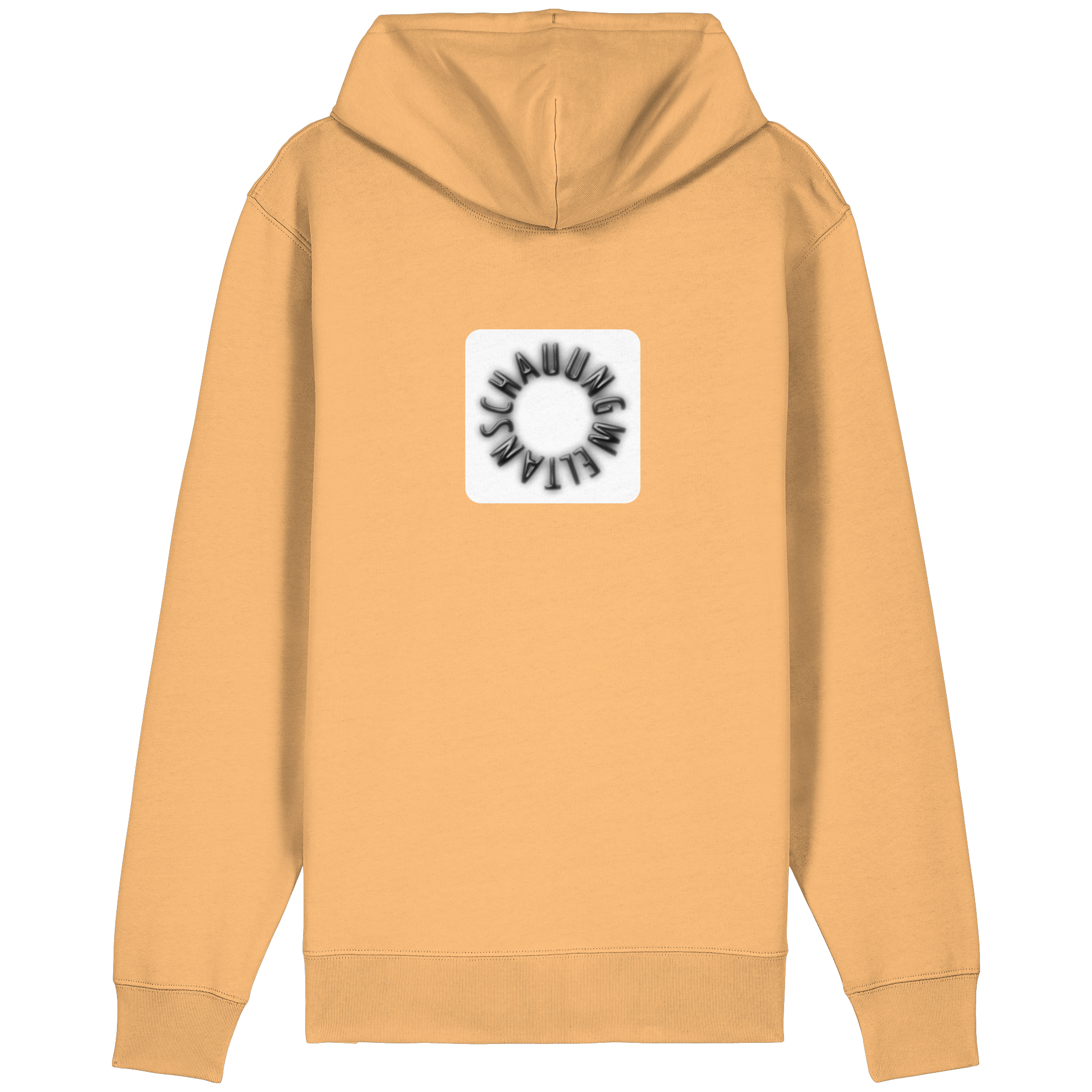 BLACK BACK (K5) - Organic Relaxed Zipper