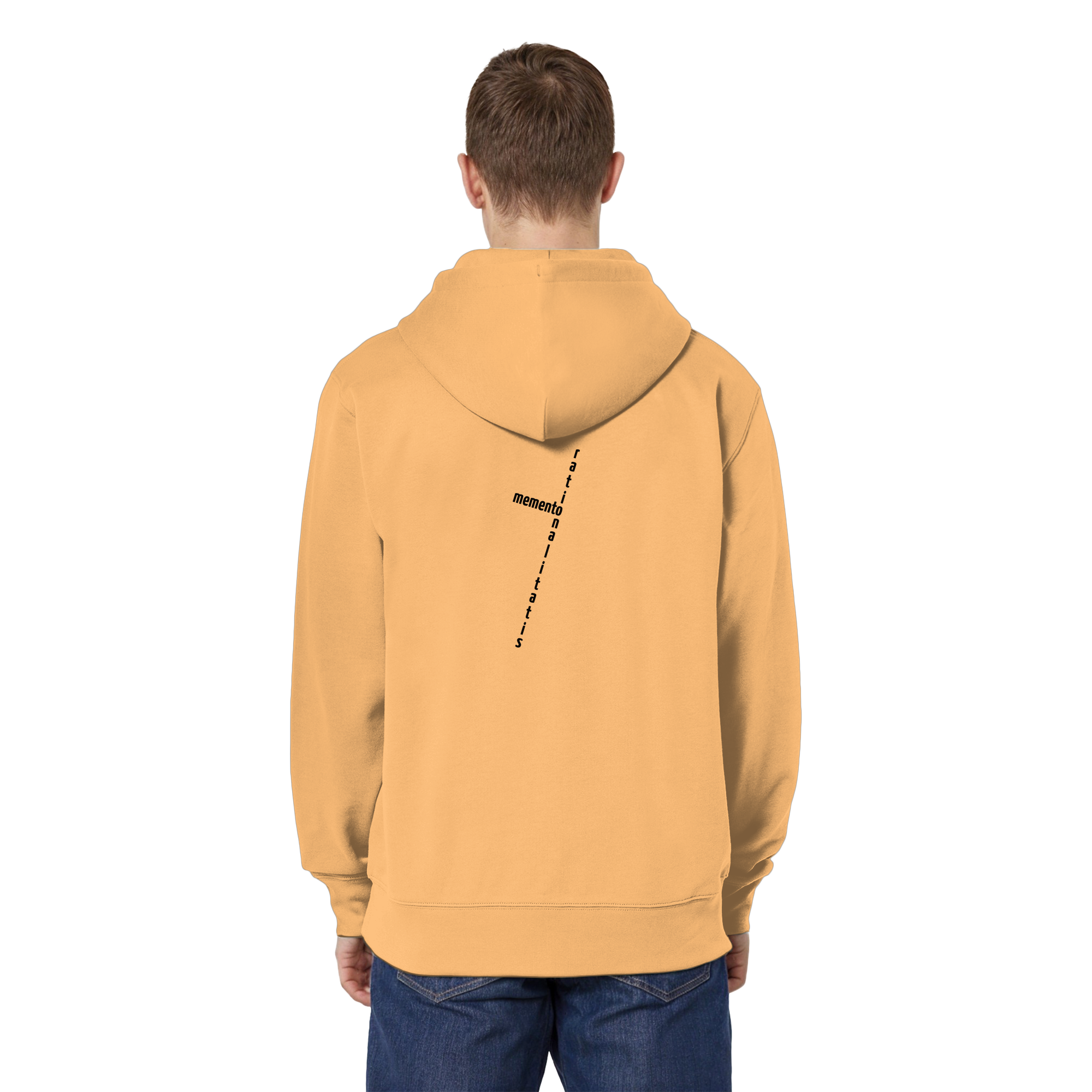 BLACK BACK (K2) - Organic Relaxed Zipper