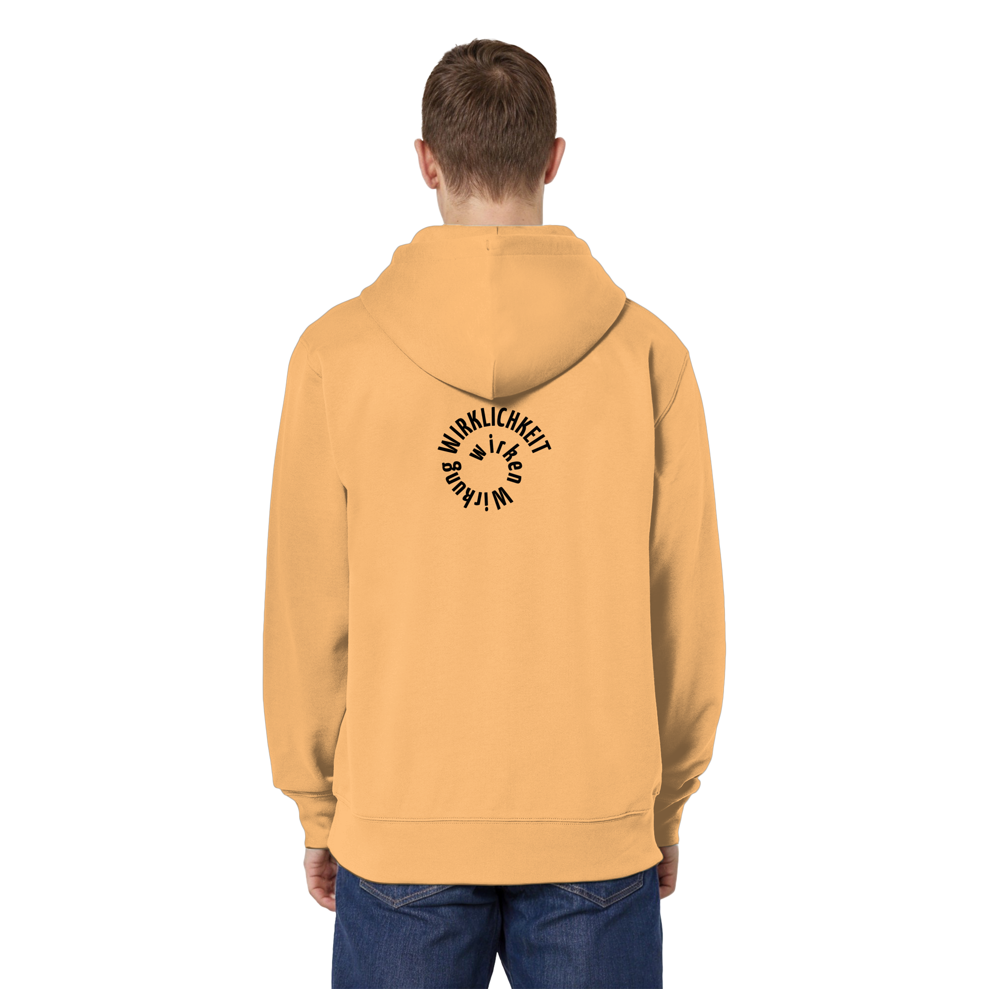 BLACK BACK - Relaxed Zipper