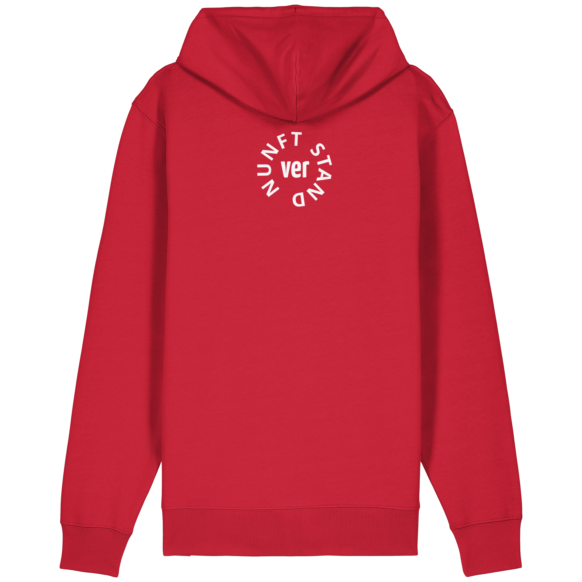 WHITE BACK (K4) - Organic Relaxed Zipper