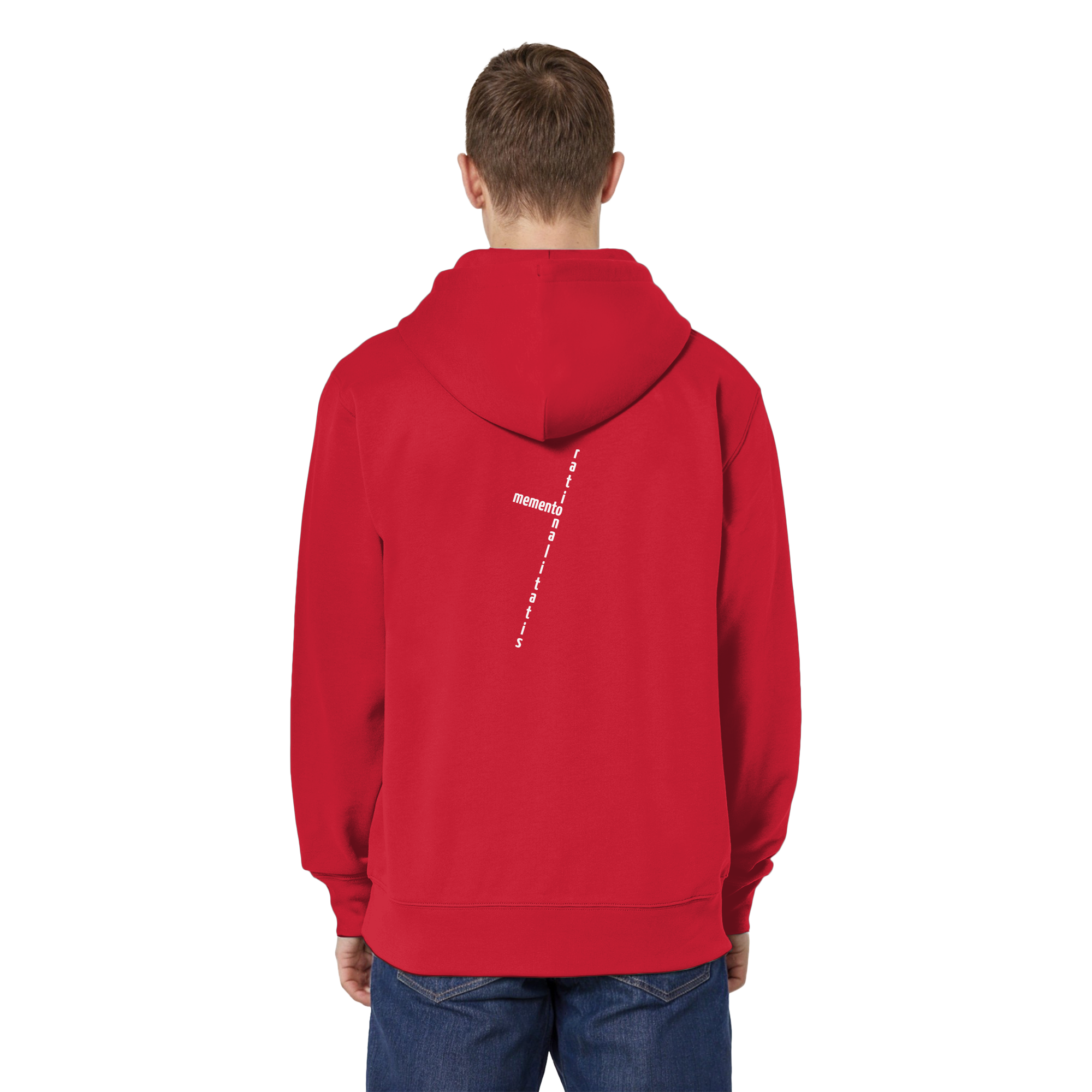 WHITE BACK (K2) - Organic Relaxed Zipper