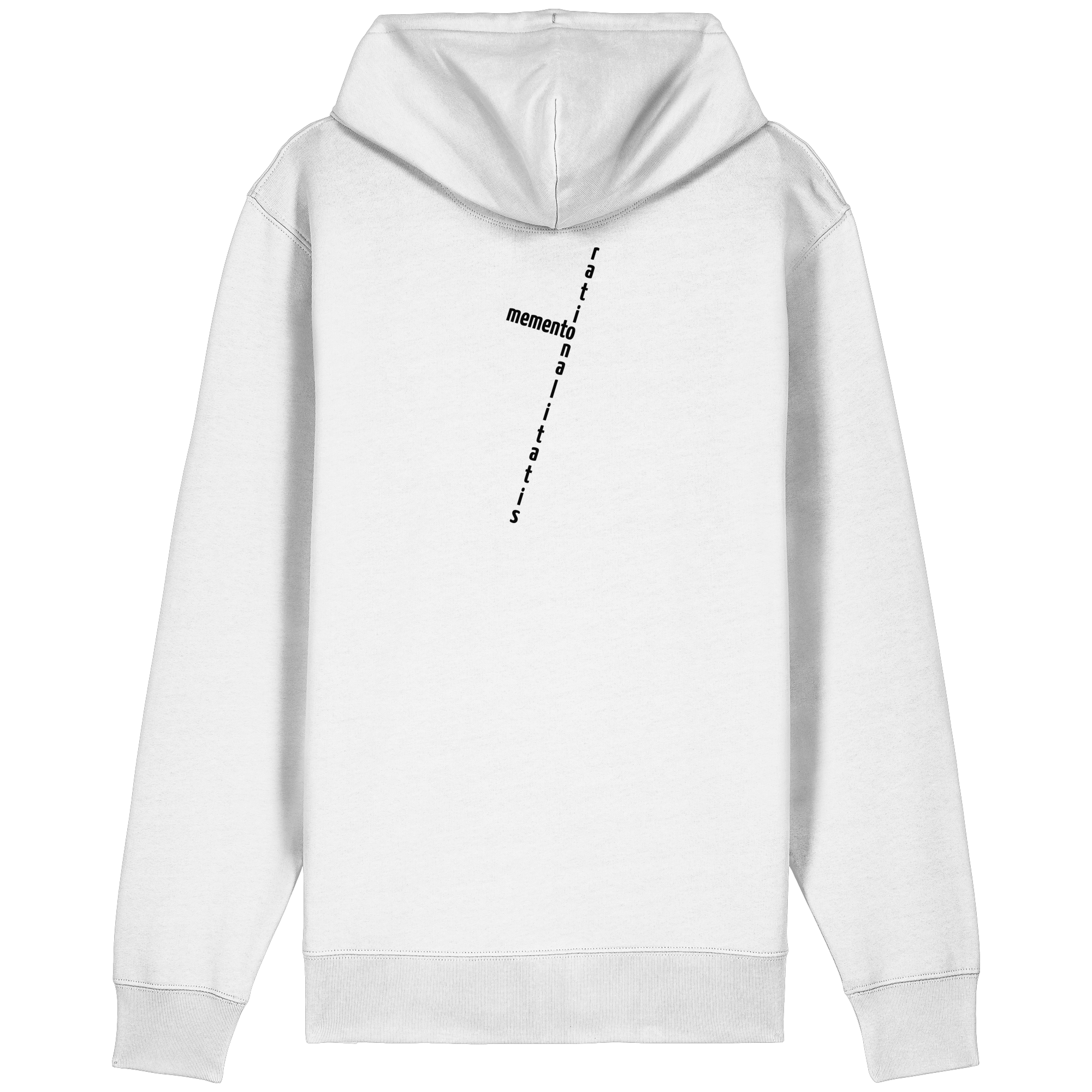 BLACK BACK (K2) - Organic Relaxed Zipper