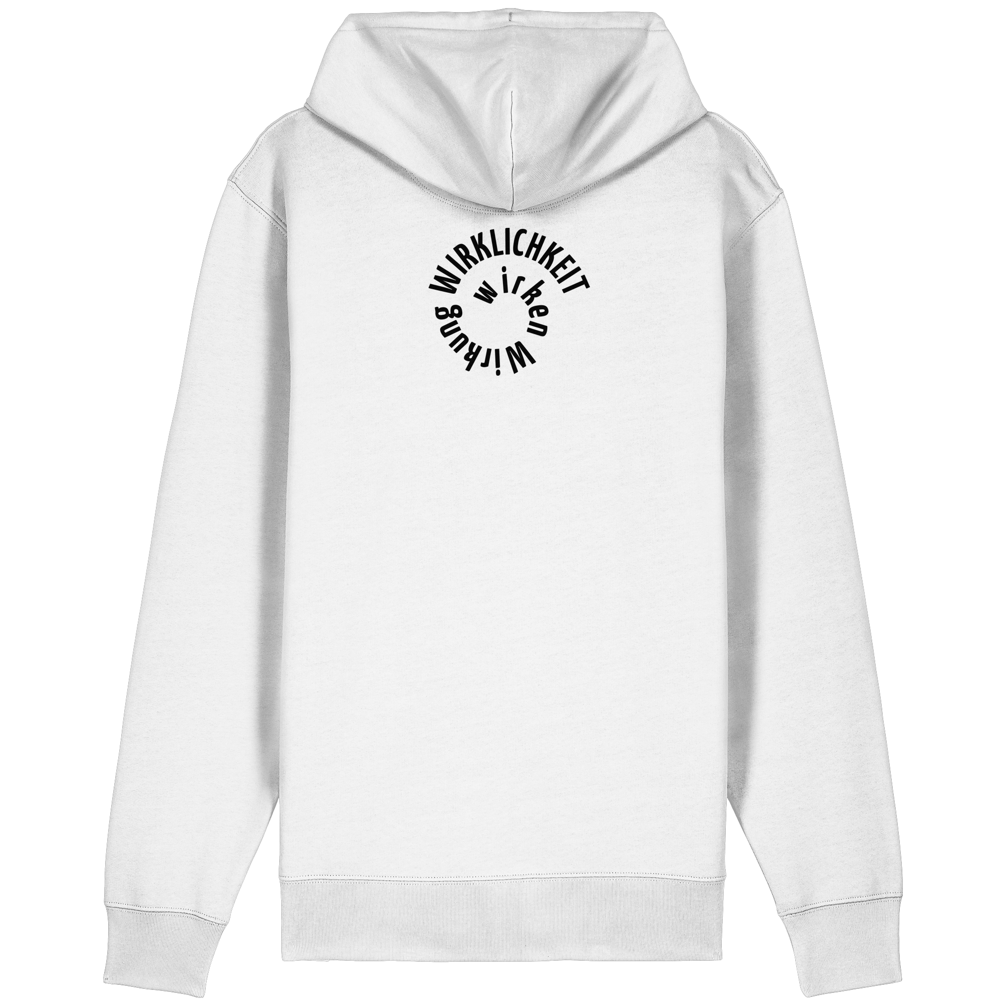 BLACK BACK - Relaxed Zipper