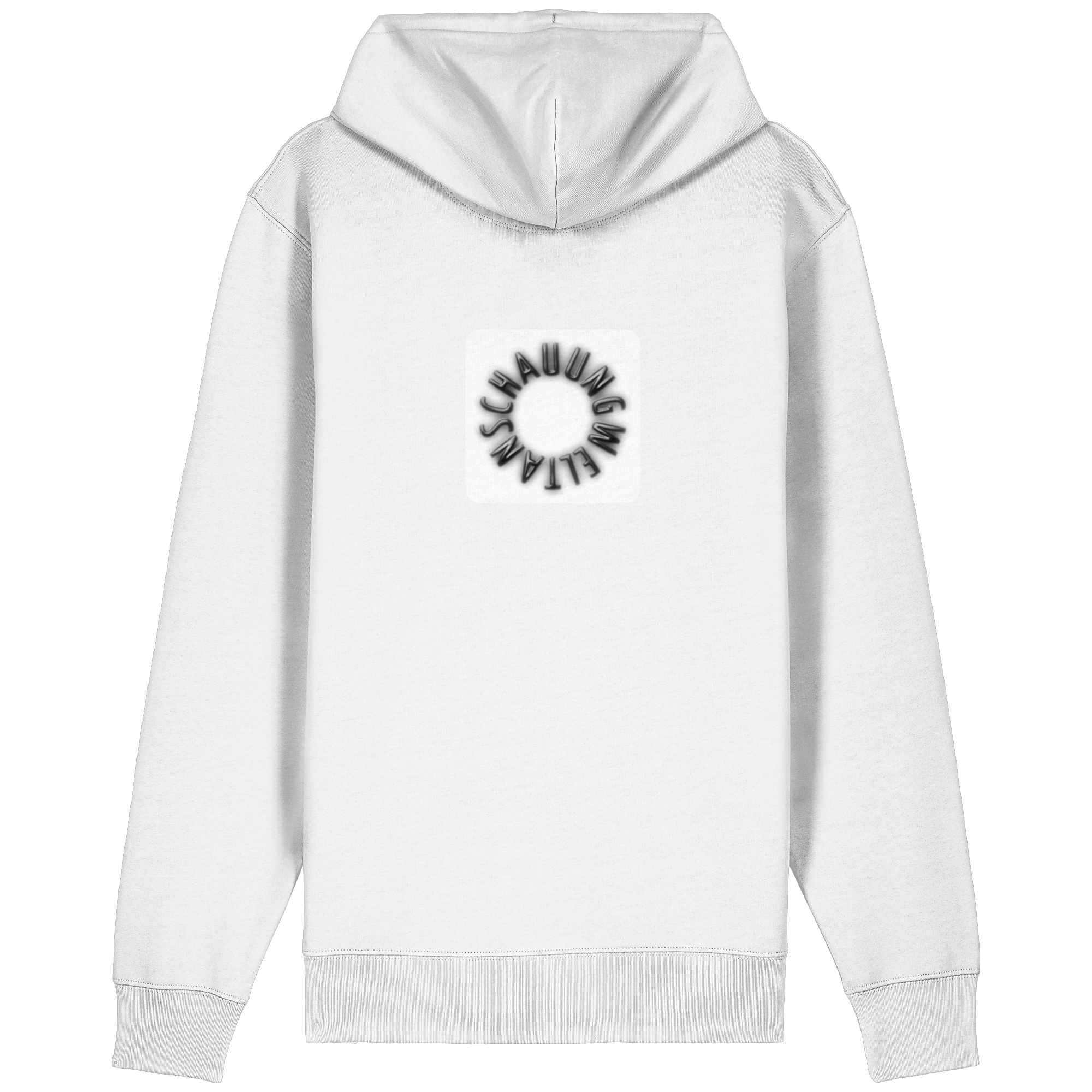 BLACK BACK (K5) - Organic Relaxed Zipper
