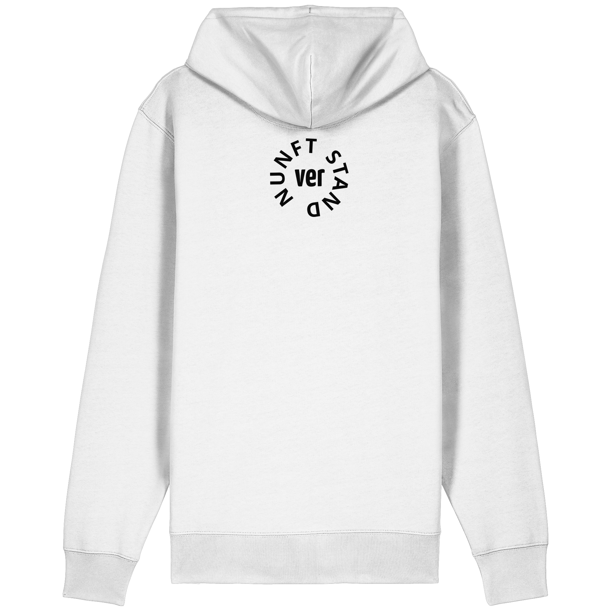 BLACK BACK (K4) - Organic Relaxed Zipper