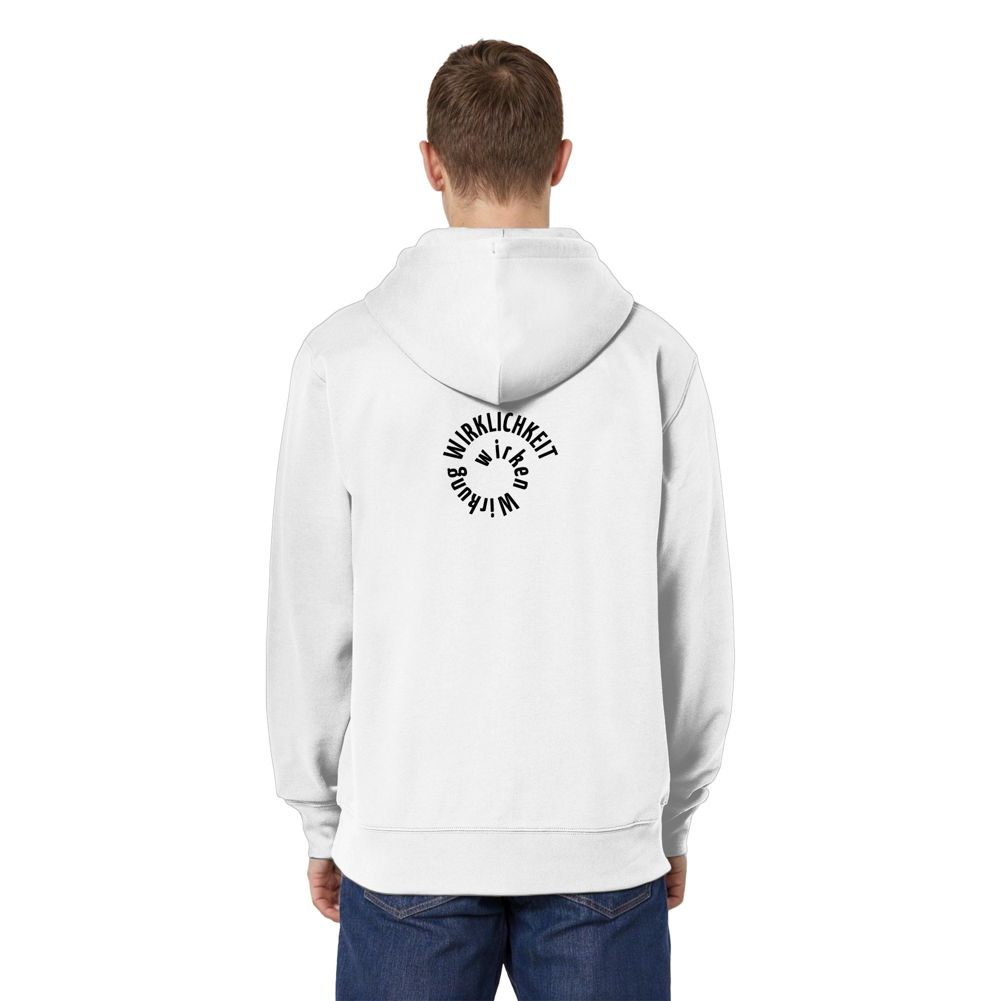 BLACK BACK - Relaxed Zipper