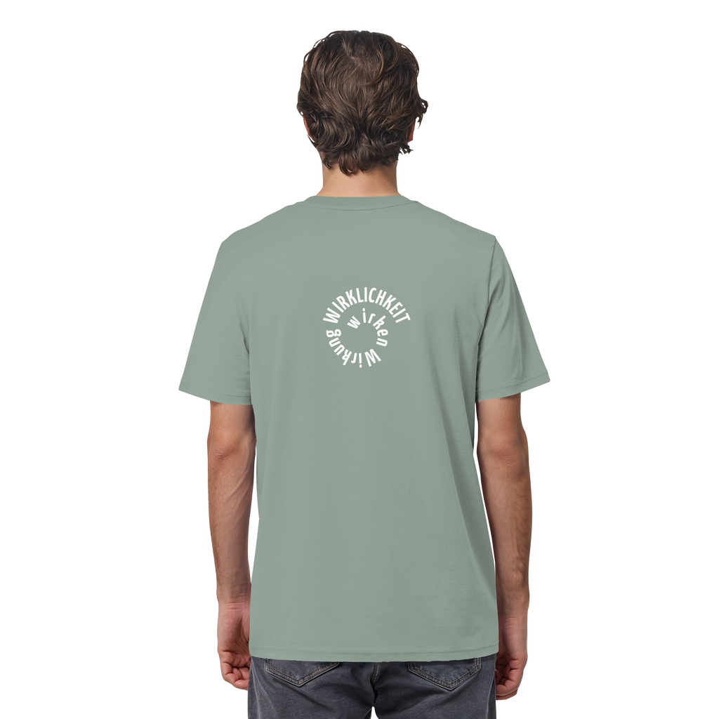 WHITE BACK (K1) - Organic Shirt