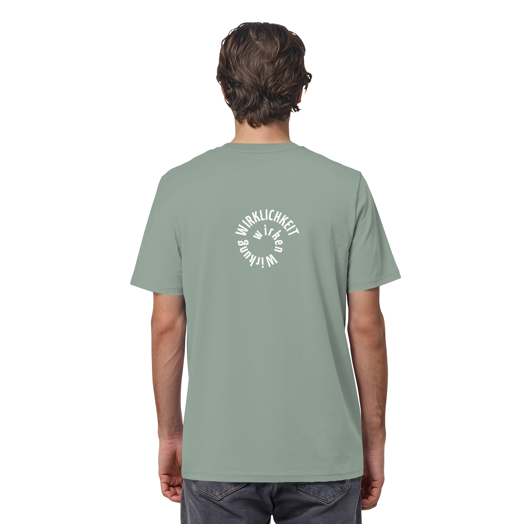 WHITE BACK (K1) - Organic Shirt