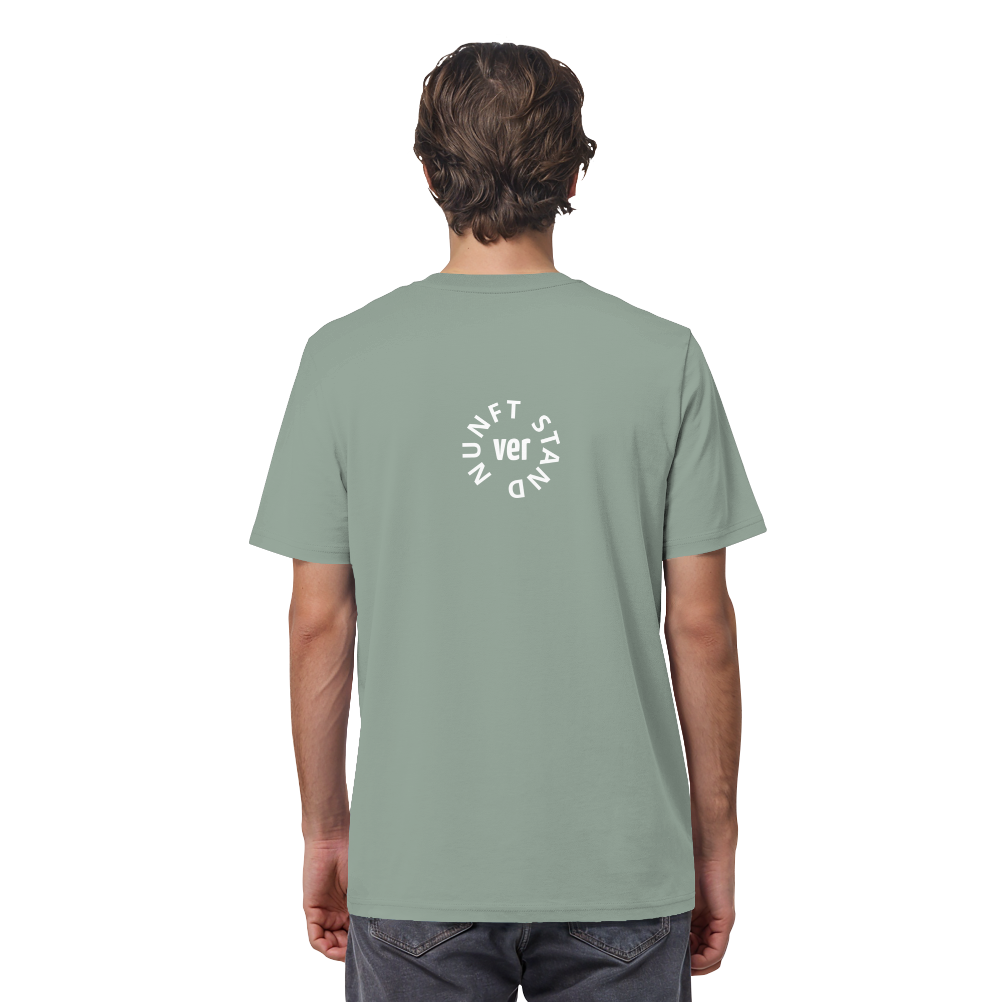 WHITE BACK (K4) - Organic Shirt