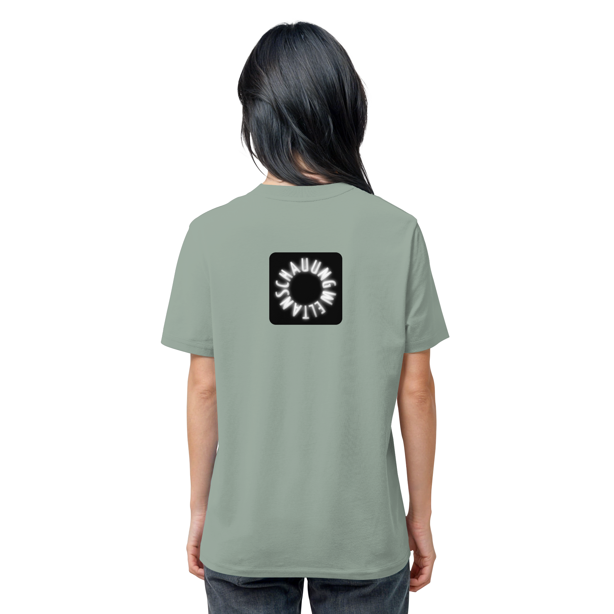 WHITE BACK (K5) - Organic Shirt