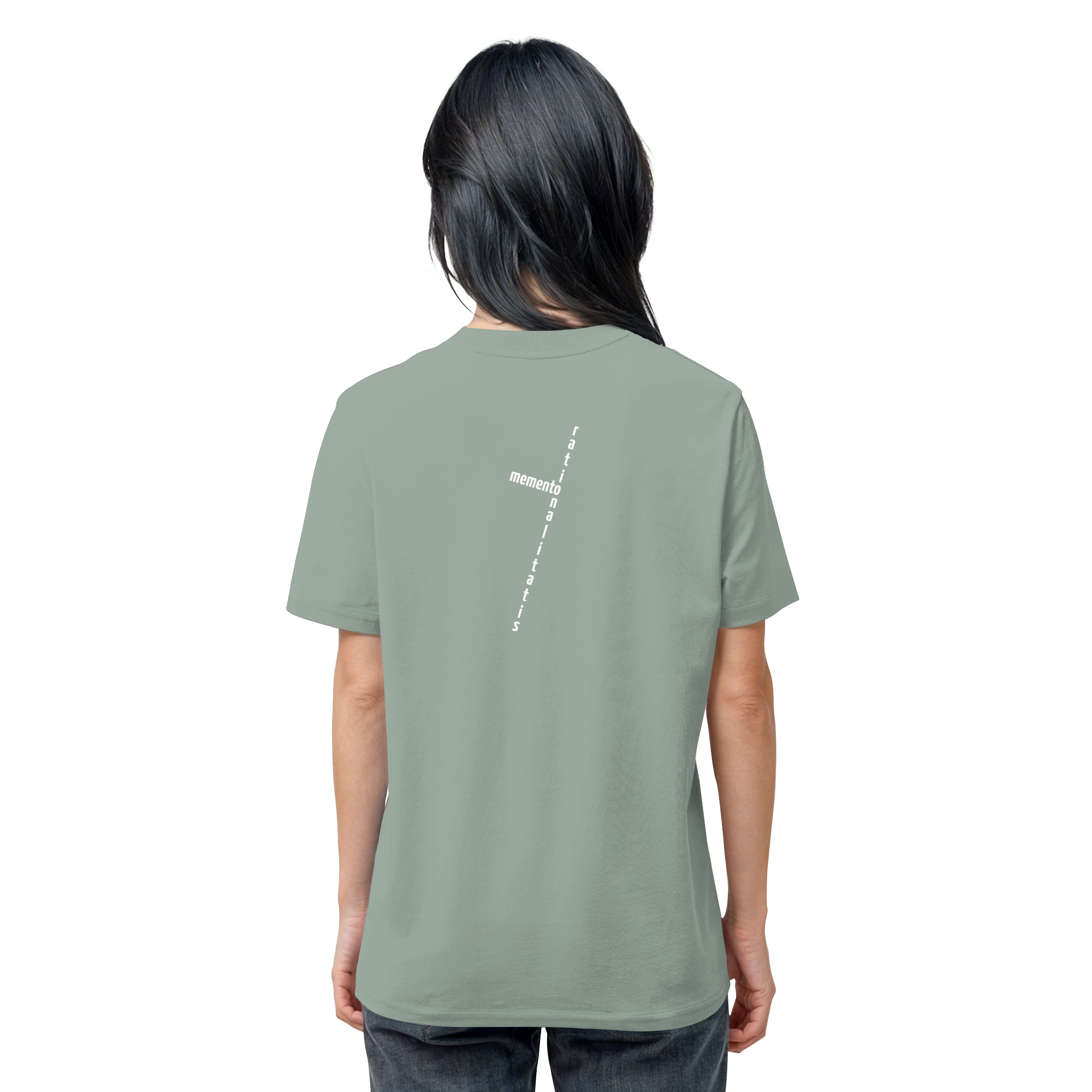 WHITE BACK (K2) - Organic Shirt