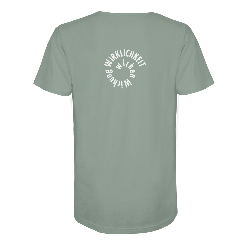 WHITE BACK (K1) - Organic Shirt