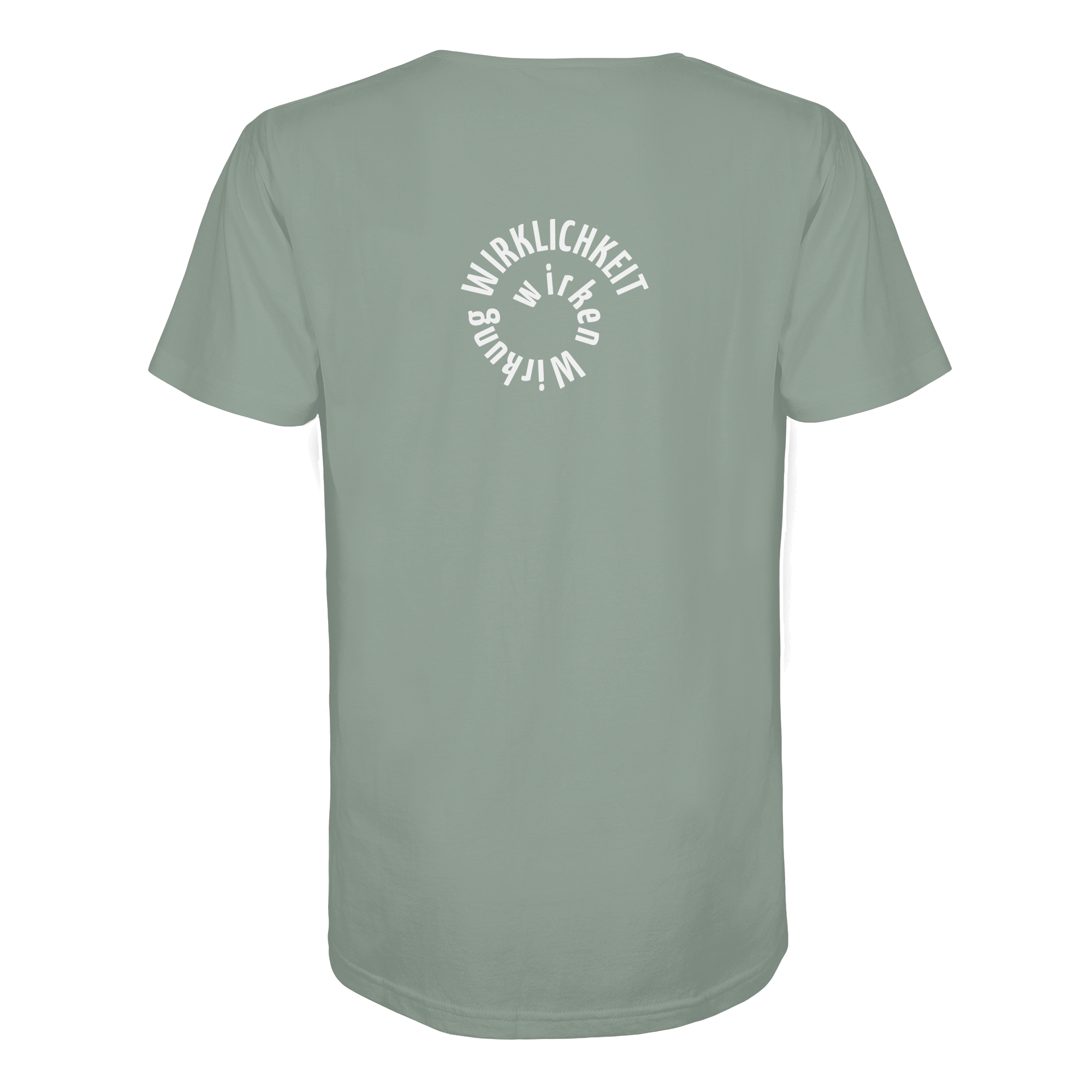 WHITE BACK (K1) - Organic Shirt