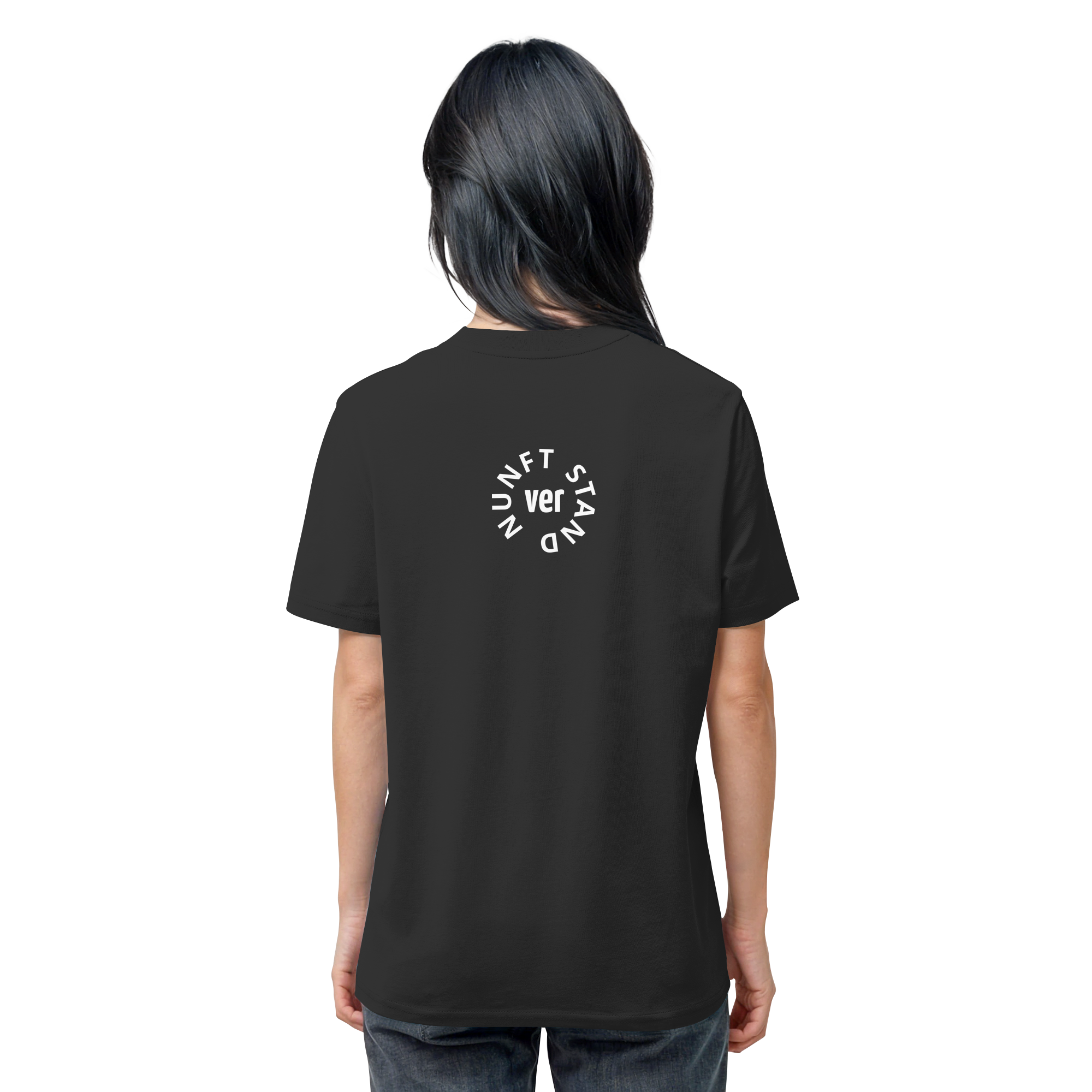 WHITE BACK (K4) - Organic Shirt