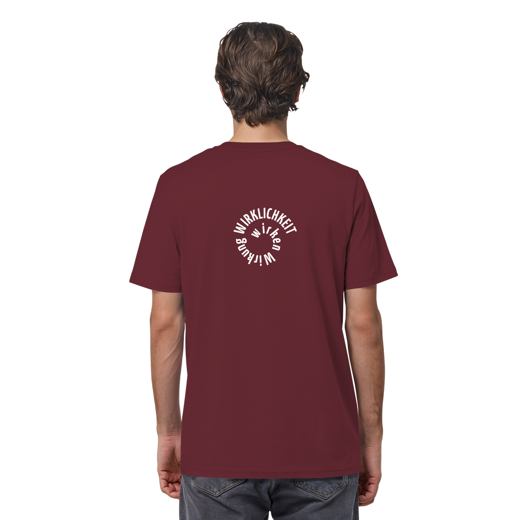 WHITE BACK (K1) - Organic Shirt