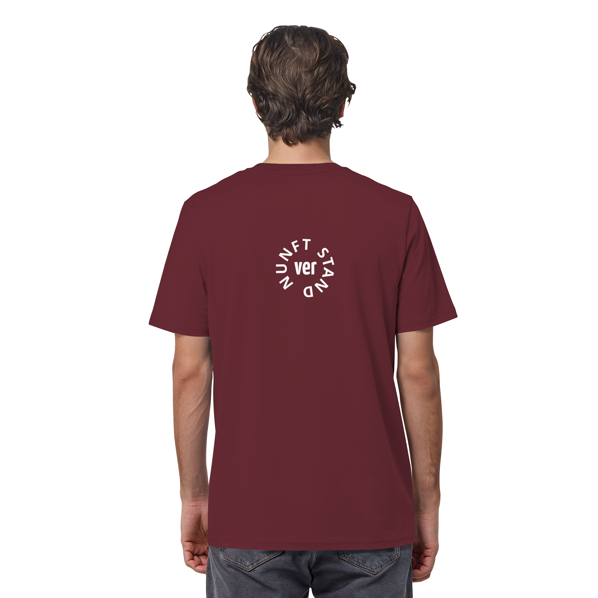 WHITE BACK (K4) - Organic Shirt