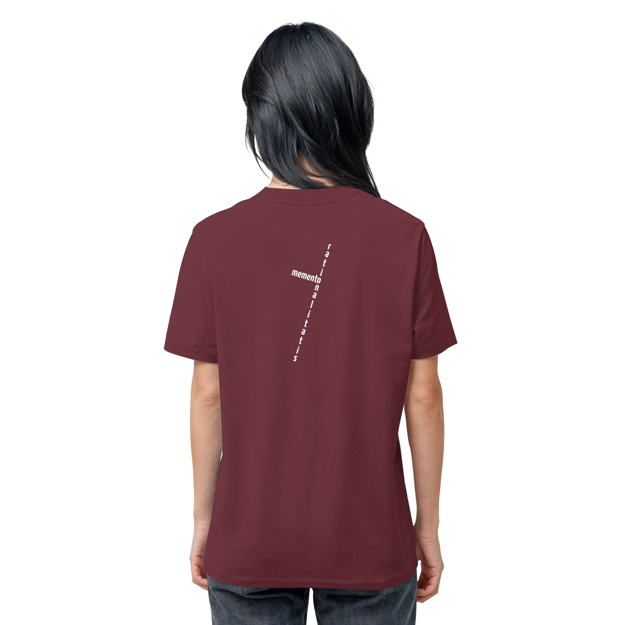 WHITE BACK (K2) - Organic Shirt