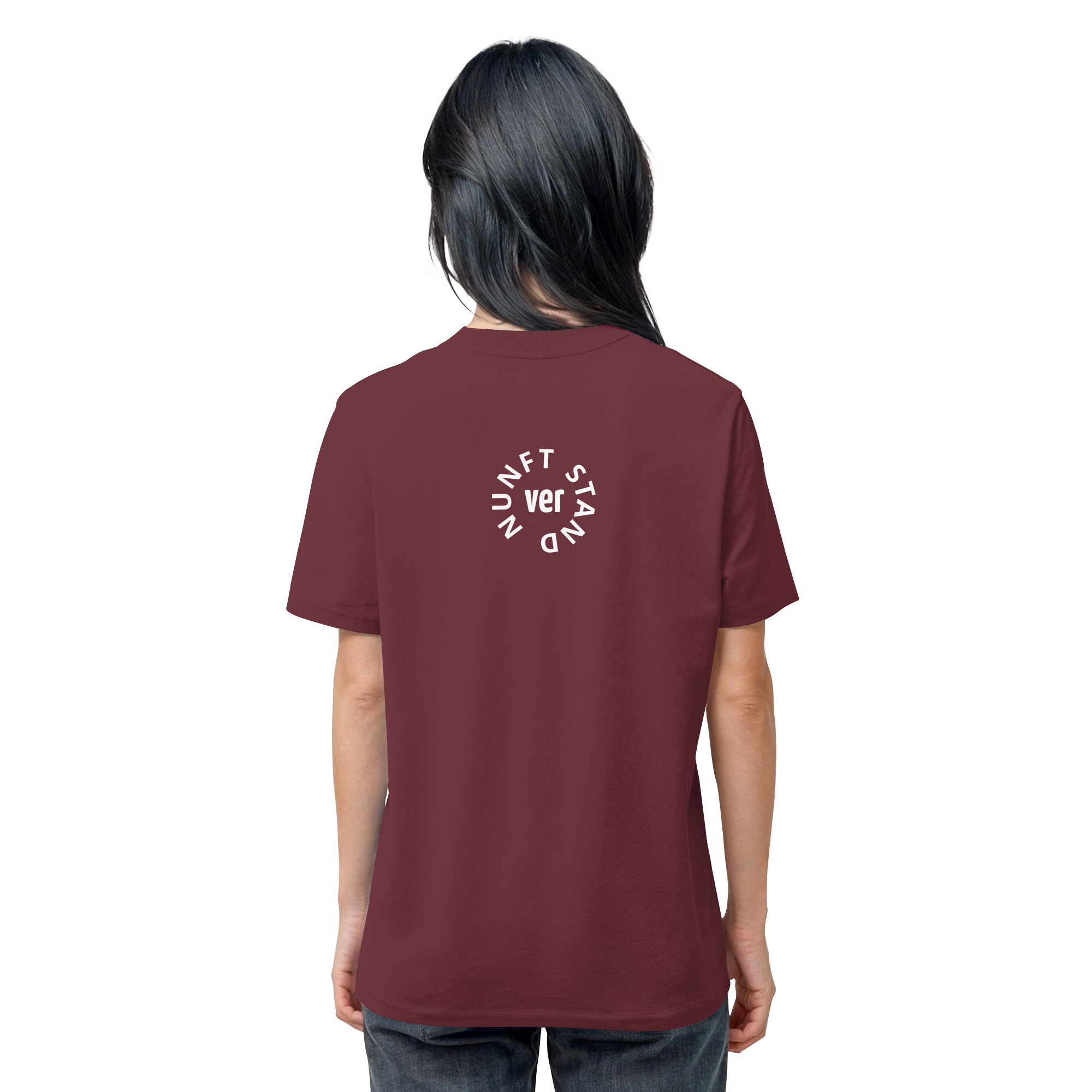 WHITE BACK (K4) - Organic Shirt