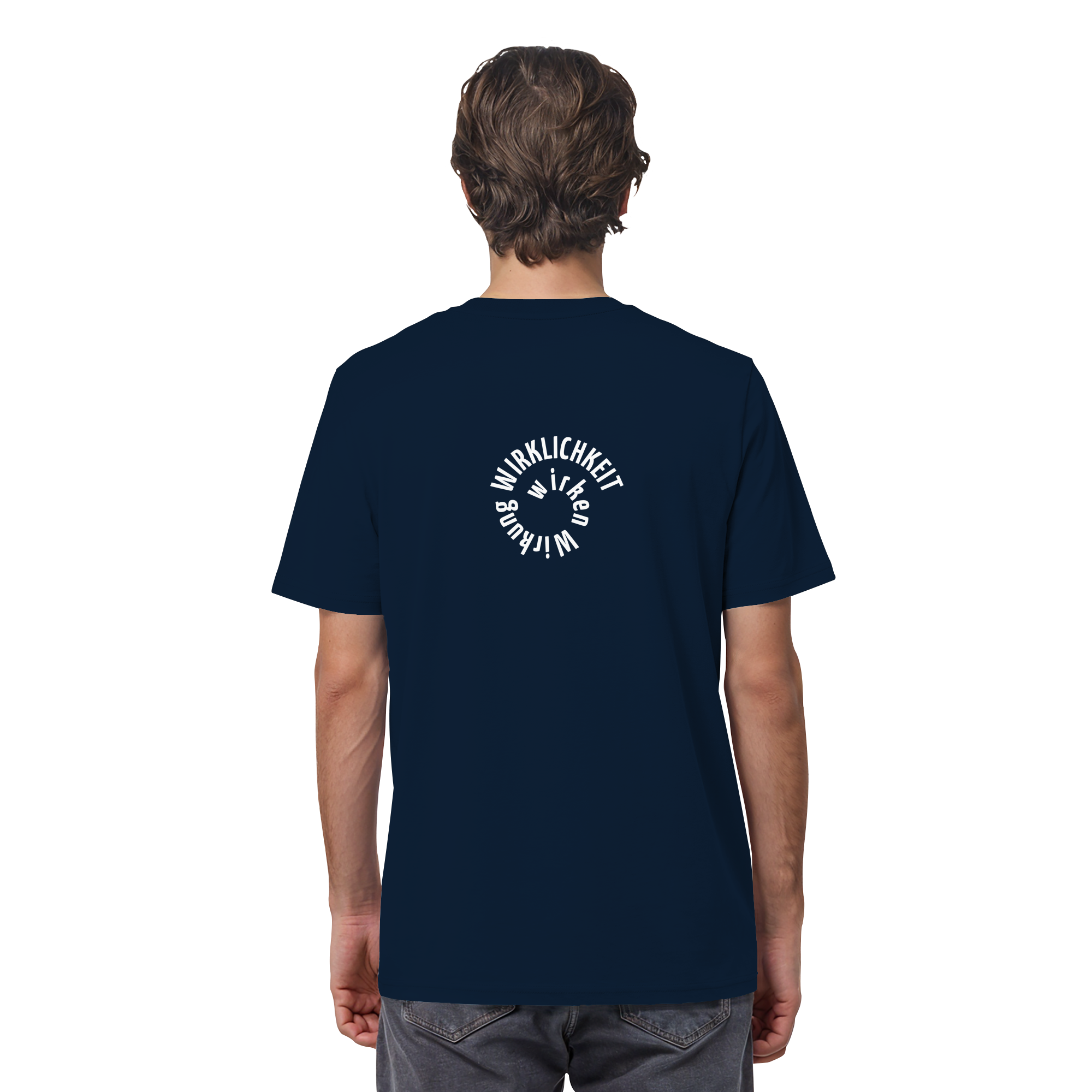 WHITE BACK (K1) - Organic Shirt
