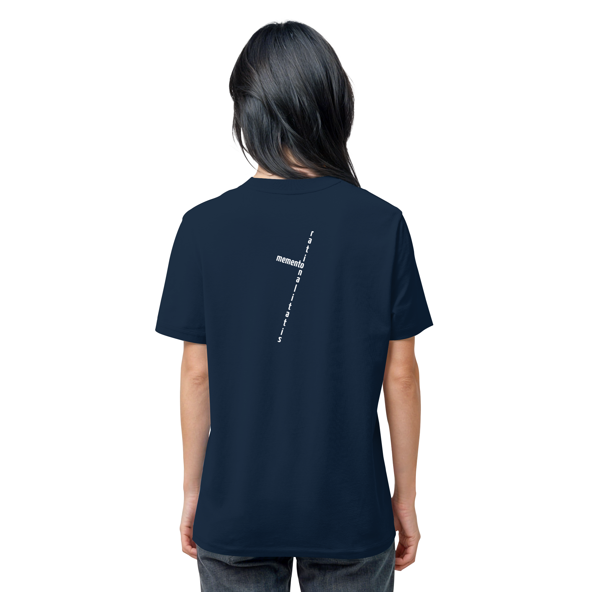 WHITE BACK (K2) - Organic Shirt