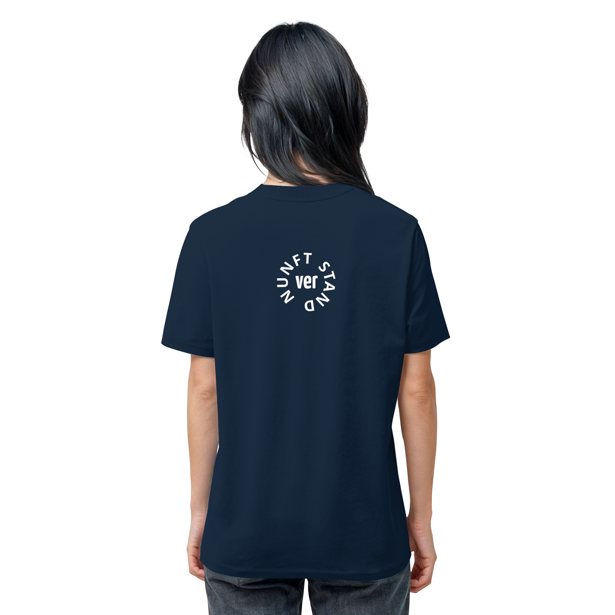 WHITE BACK (K4) - Organic Shirt
