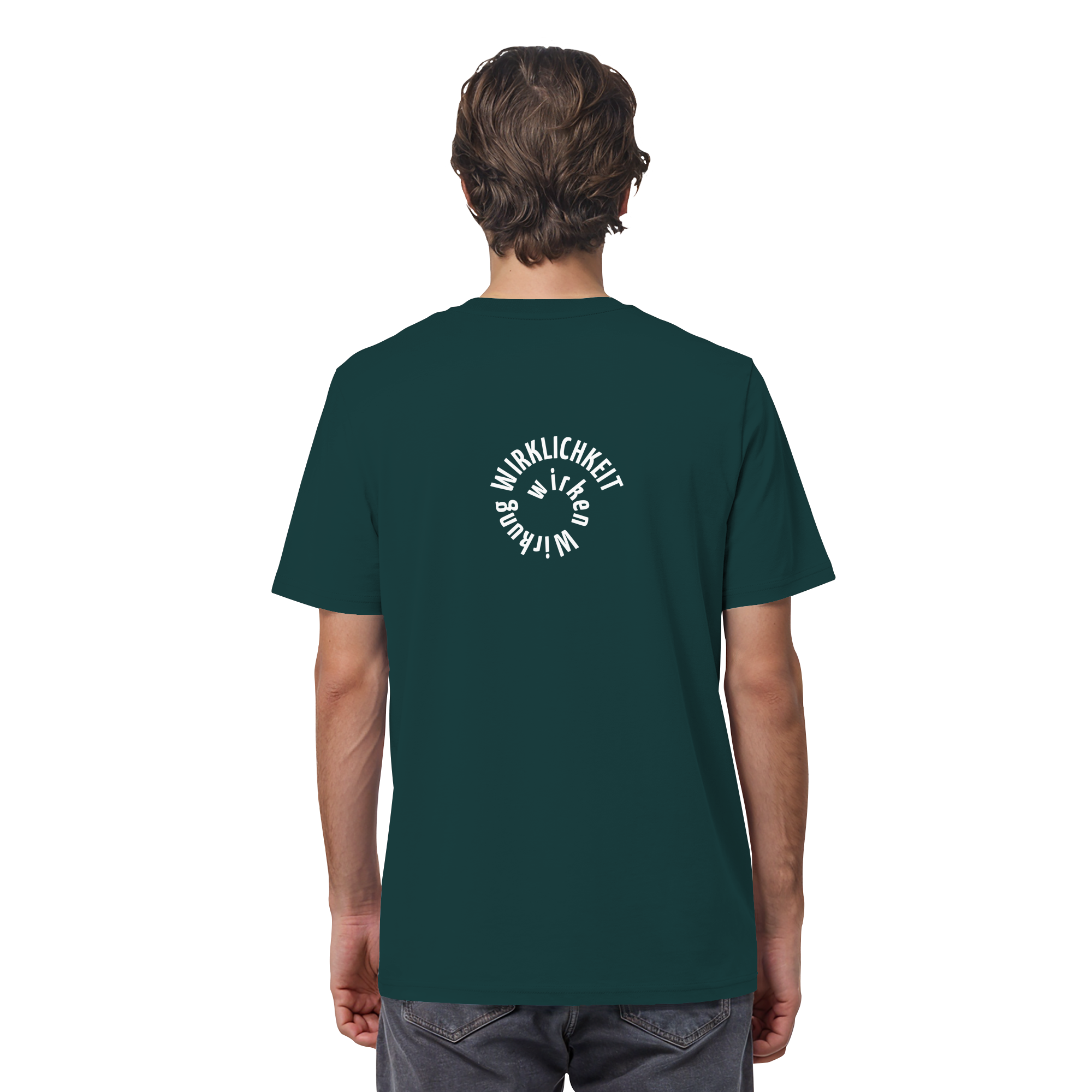 WHITE BACK (K1) - Organic Shirt