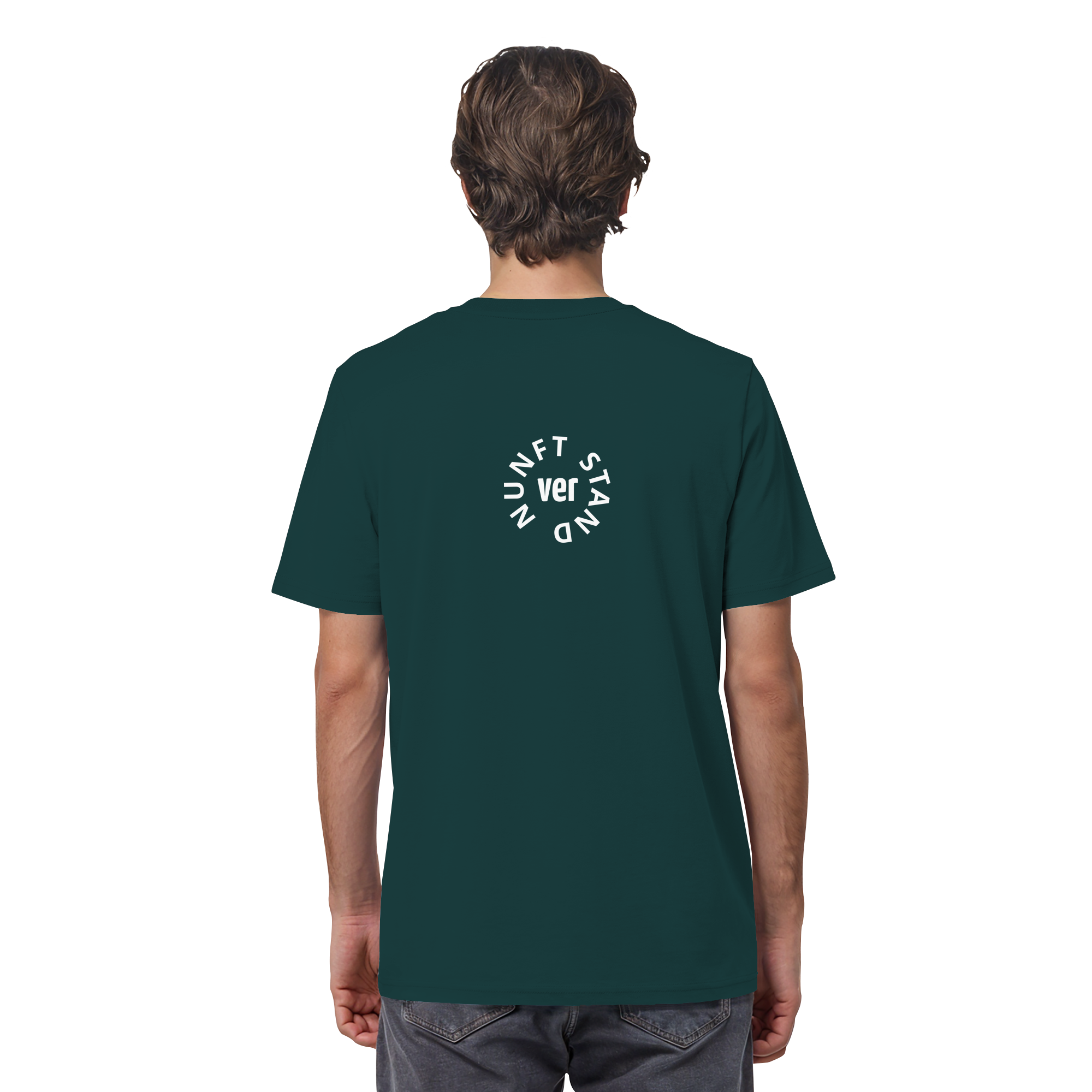 WHITE BACK (K4) - Organic Shirt