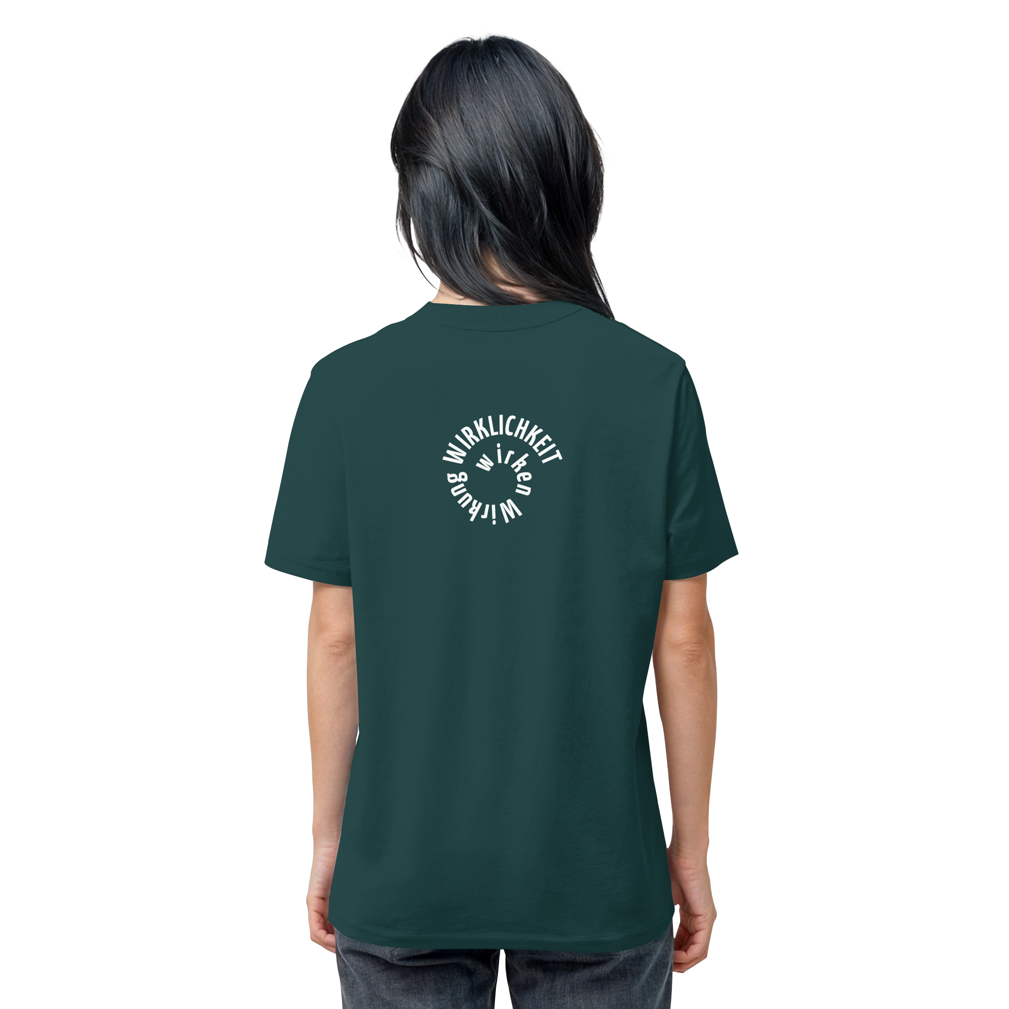 WHITE BACK (K1) - Organic Shirt