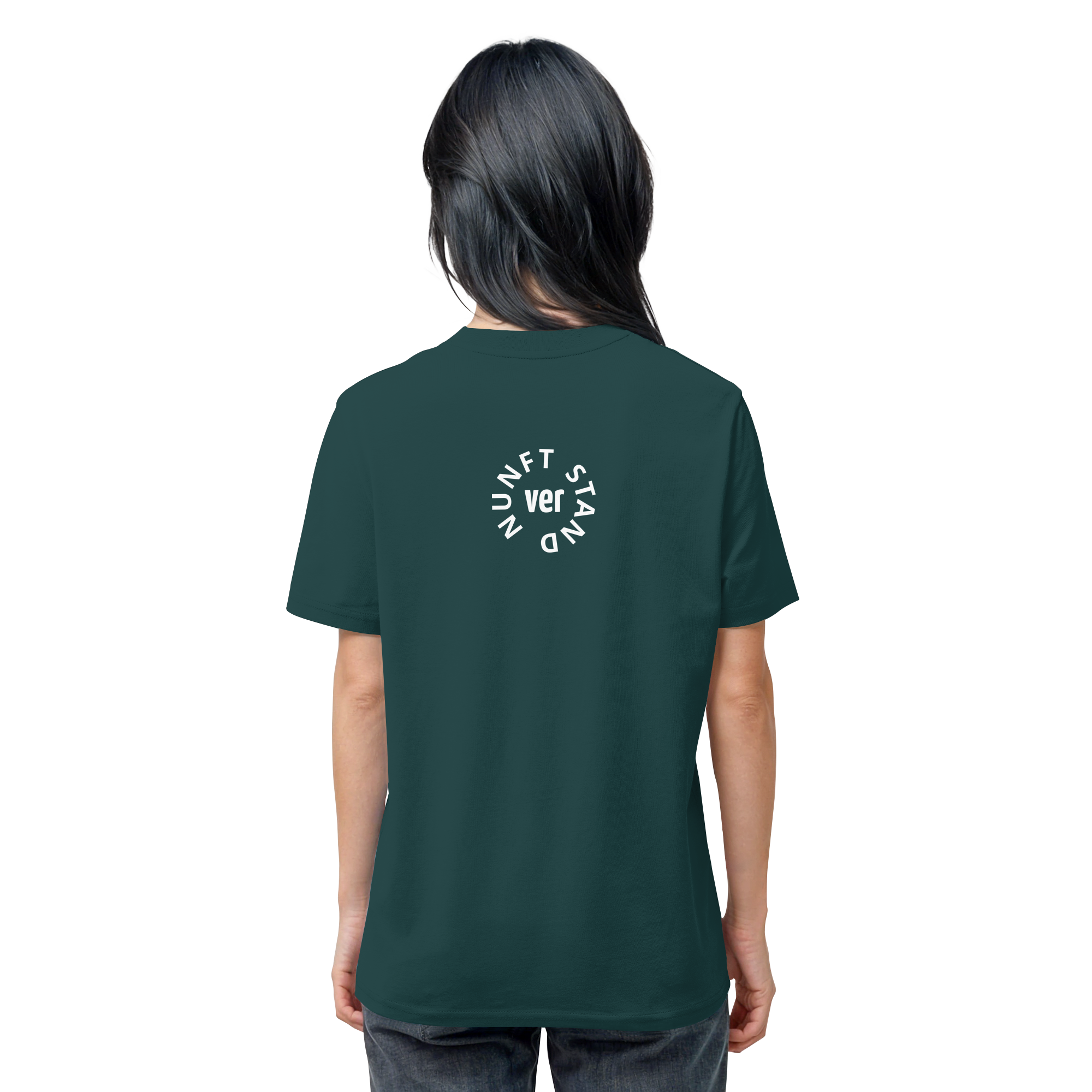 WHITE BACK (K4) - Organic Shirt