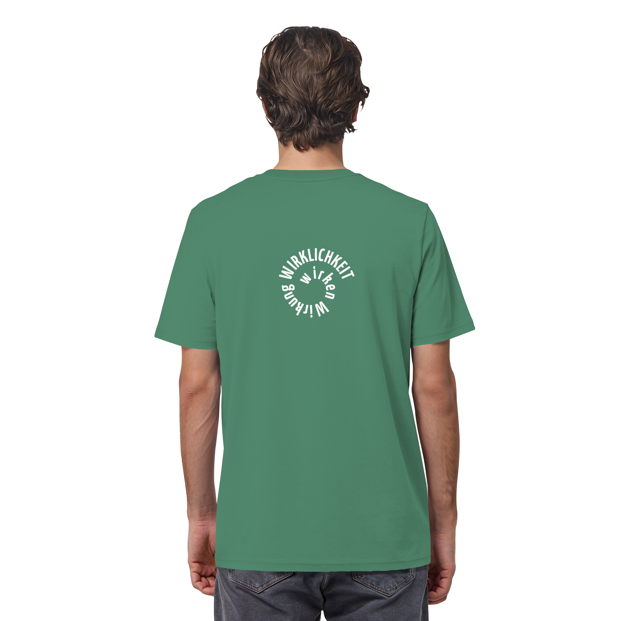 WHITE BACK (K1) - Organic Shirt