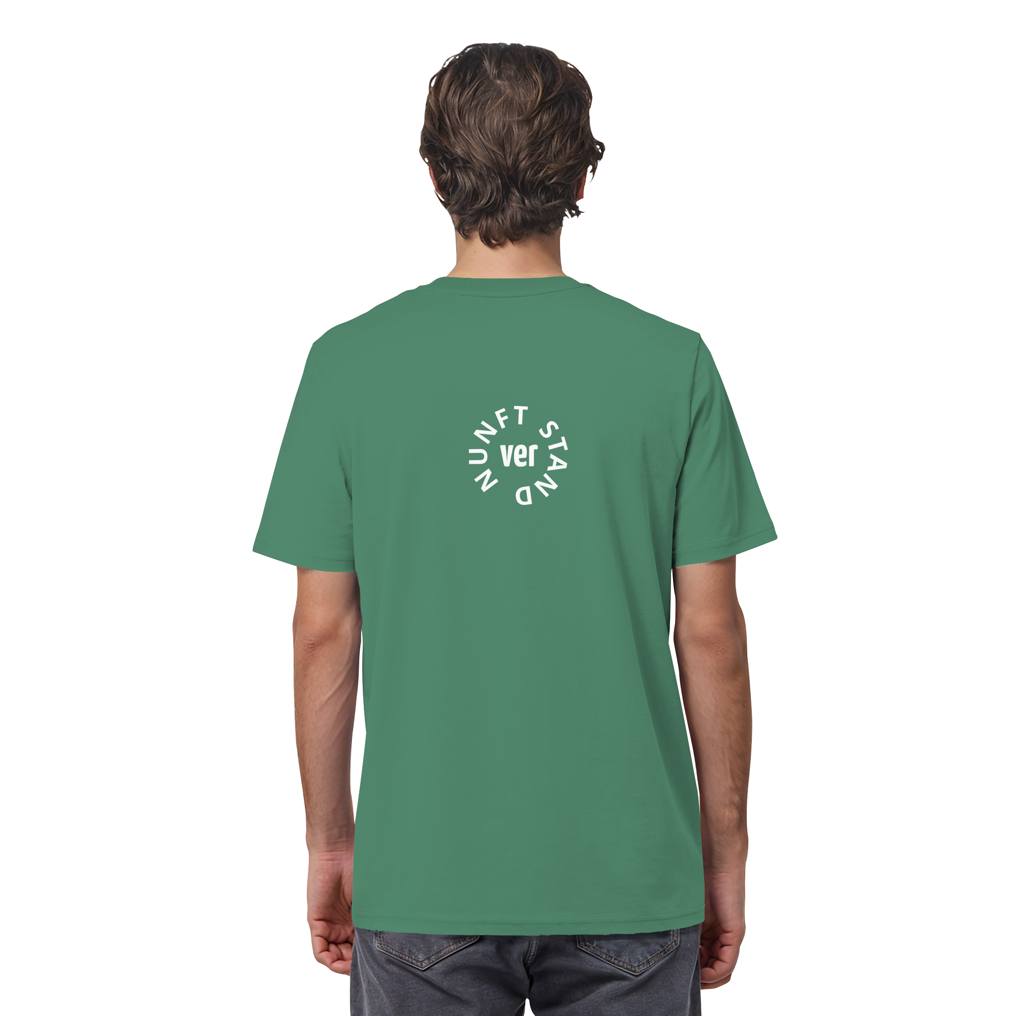 WHITE BACK (K4) - Organic Shirt