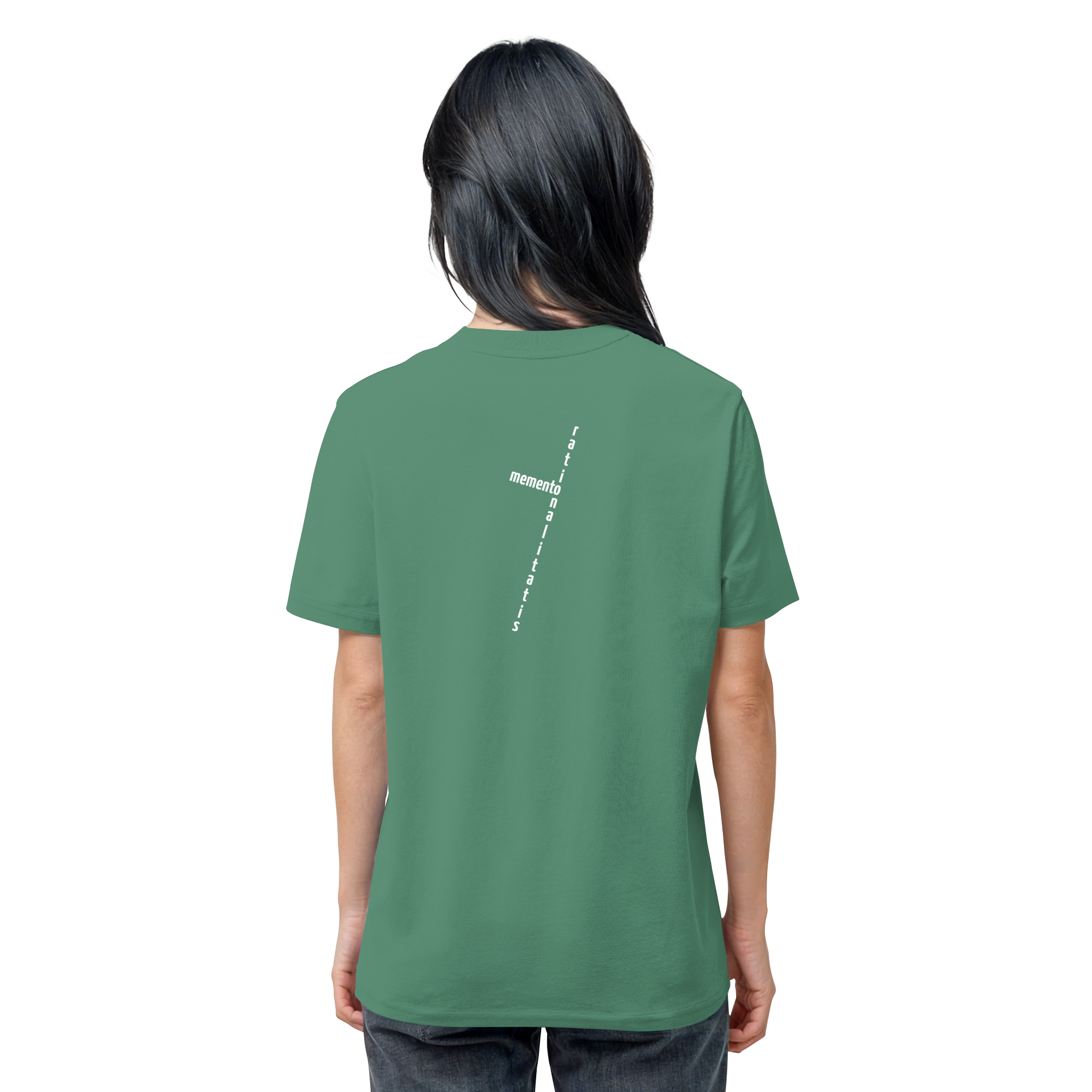 WHITE BACK (K2) - Organic Shirt