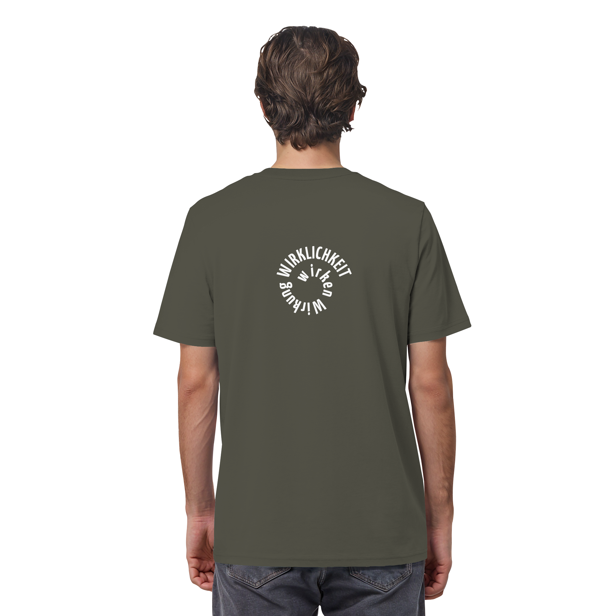 WHITE BACK (K1) - Organic Shirt