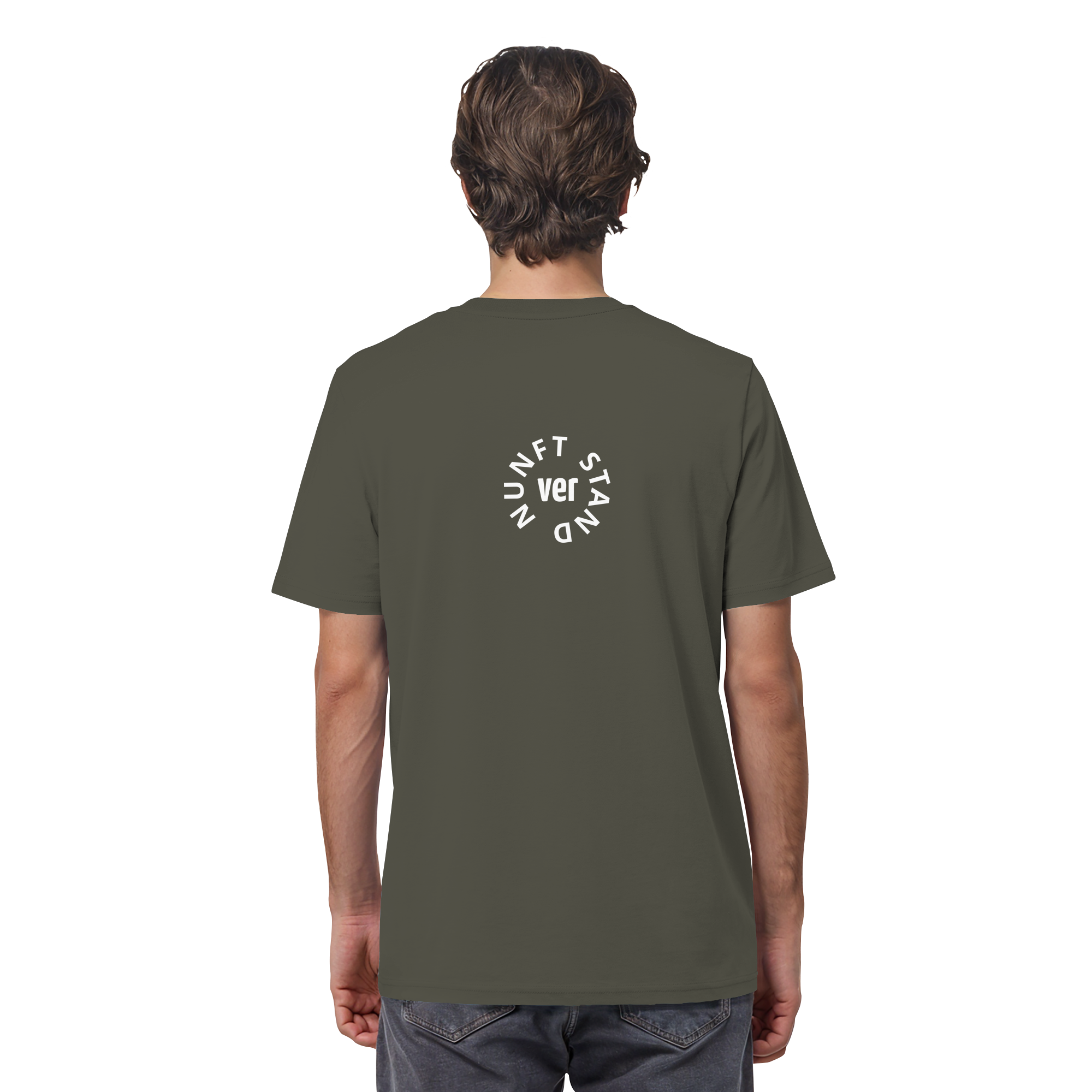 WHITE BACK (K4) - Organic Shirt
