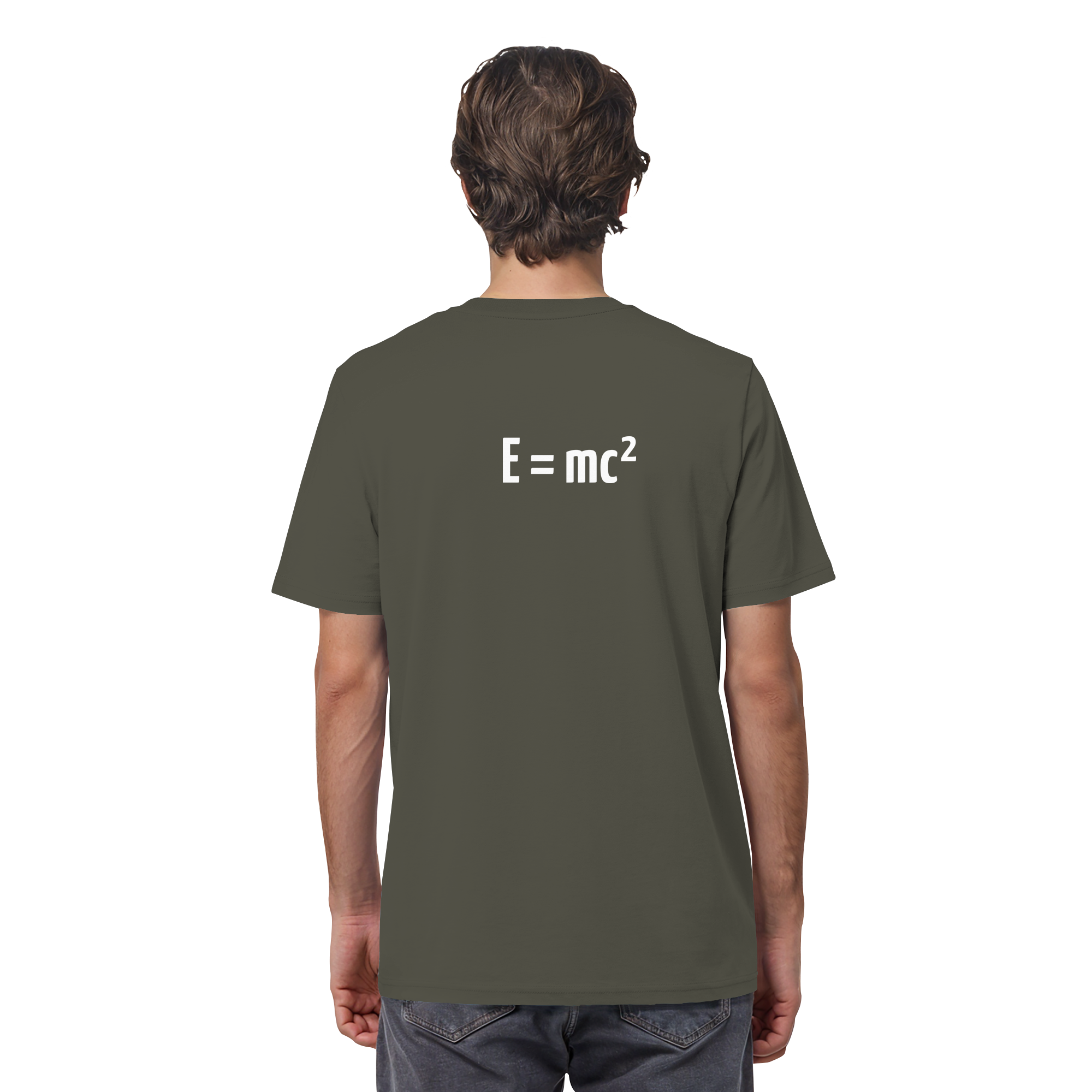 WHITE BACK (K3) - Organic Shirt