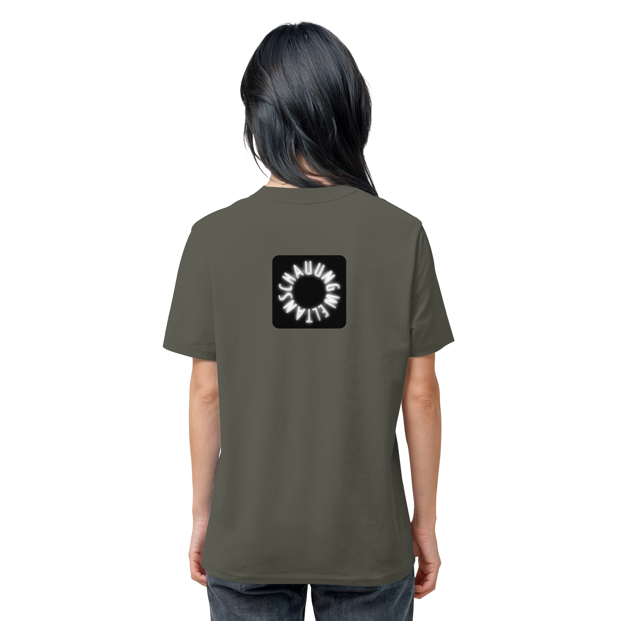 WHITE BACK (K5) - Organic Shirt