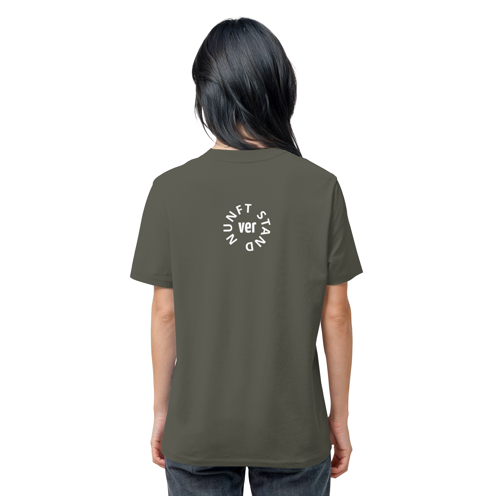WHITE BACK (K4) - Organic Shirt