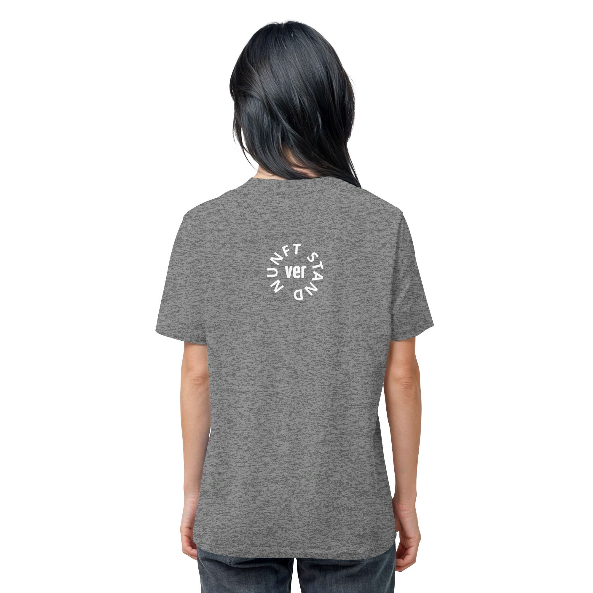 WHITE BACK (K4) - Organic Shirt