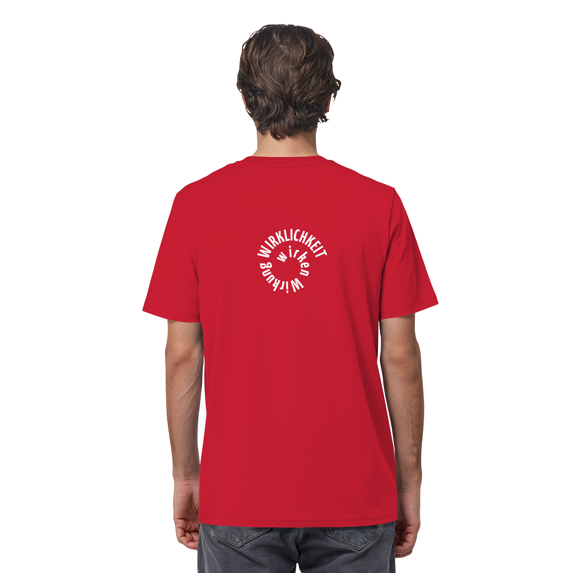 WHITE BACK (K1) - Organic Shirt