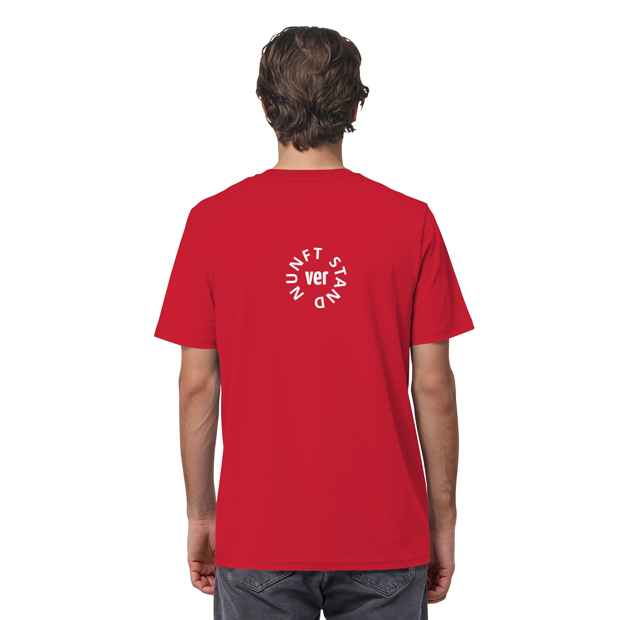 WHITE BACK (K4) - Organic Shirt