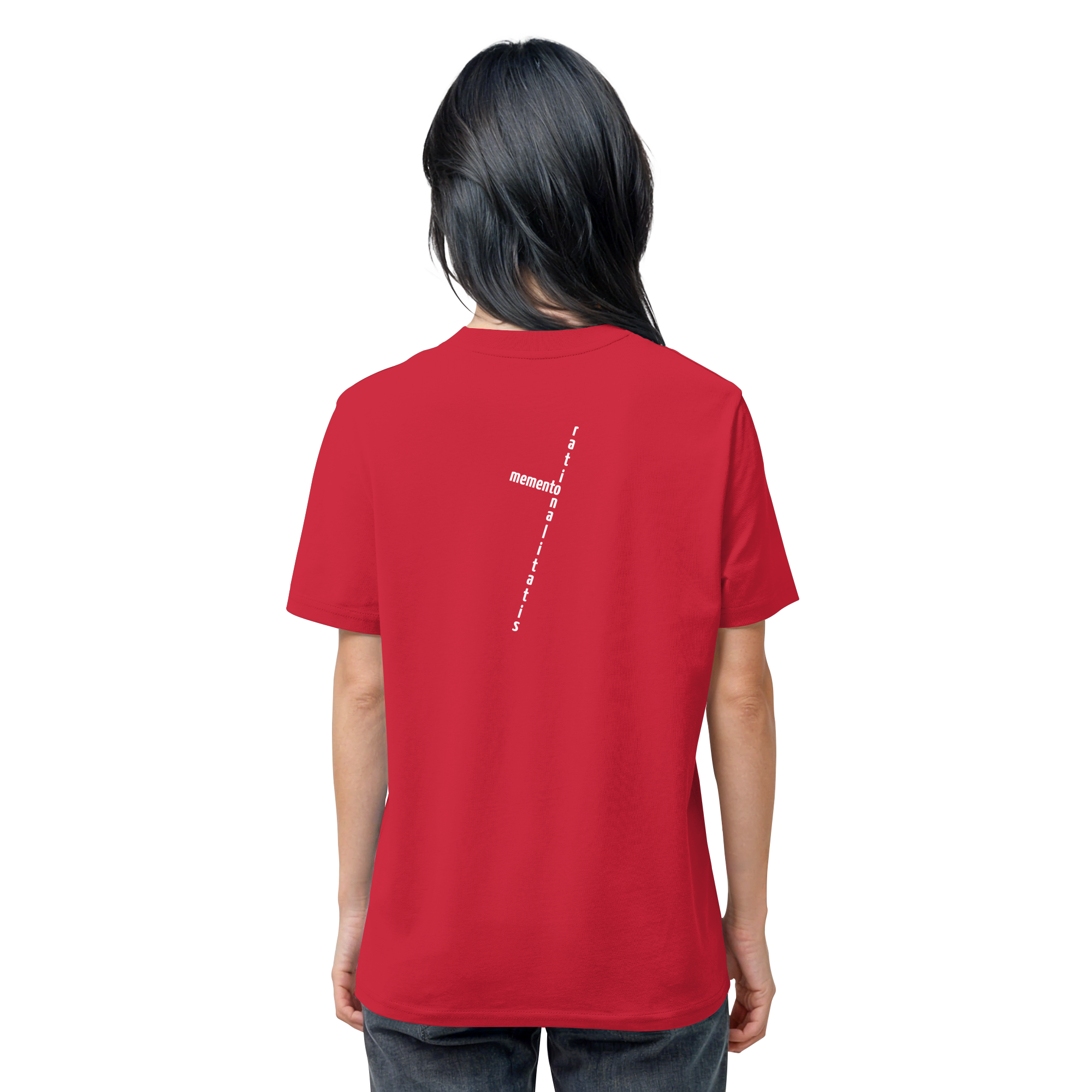 WHITE BACK (K2) - Organic Shirt