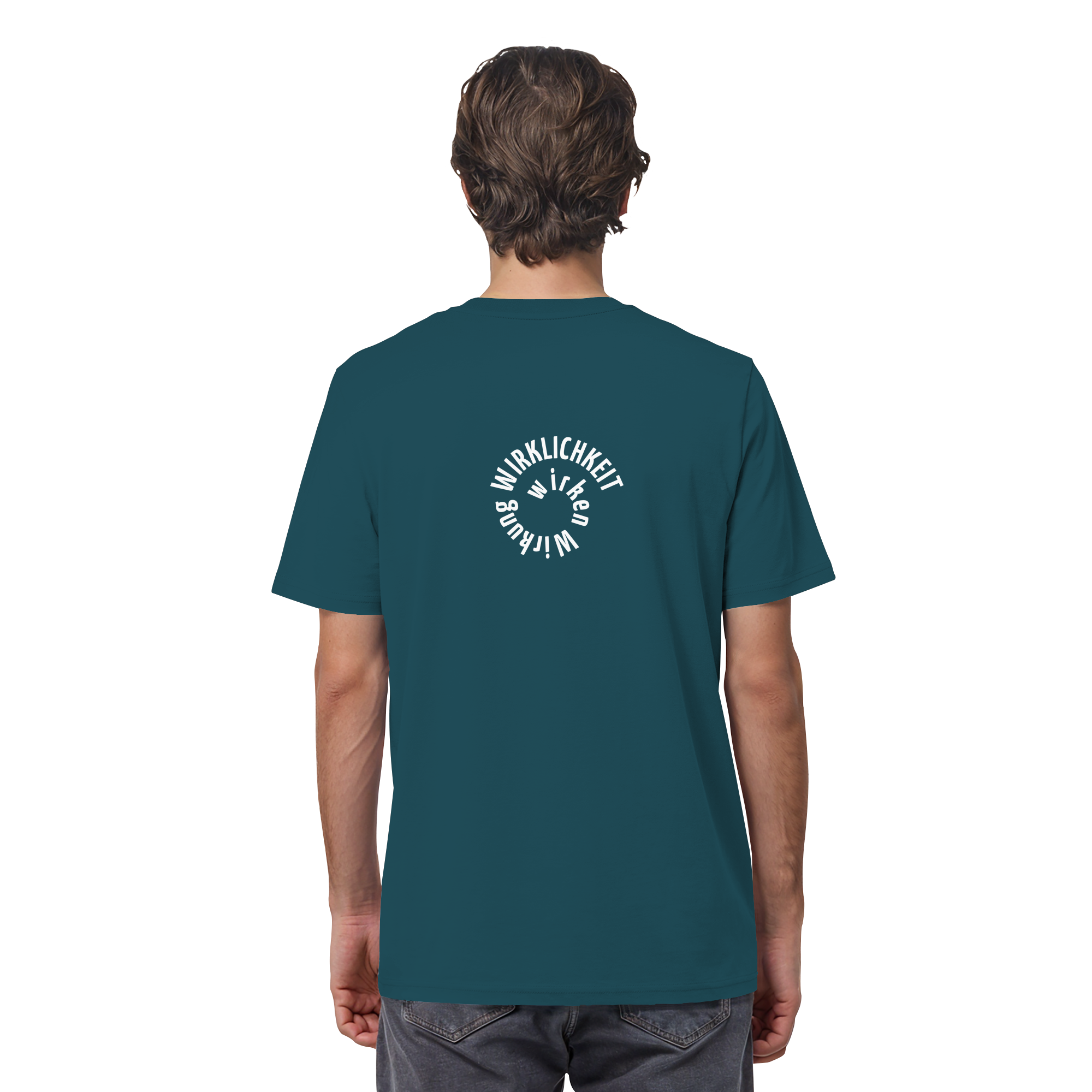 WHITE BACK (K1) - Organic Shirt