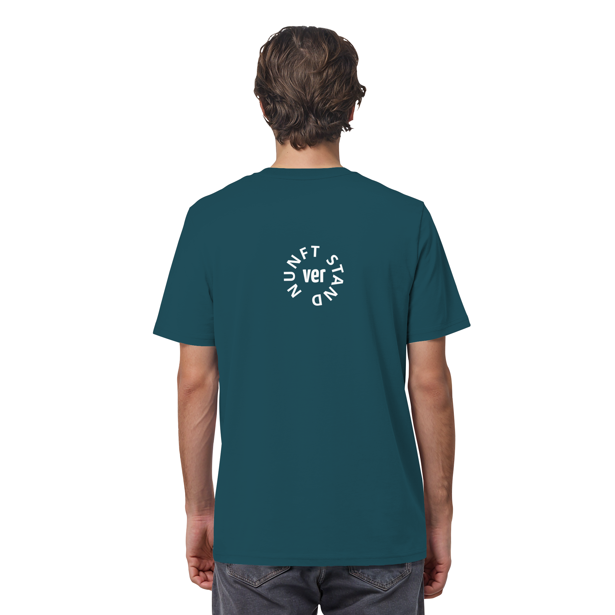 WHITE BACK (K4) - Organic Shirt